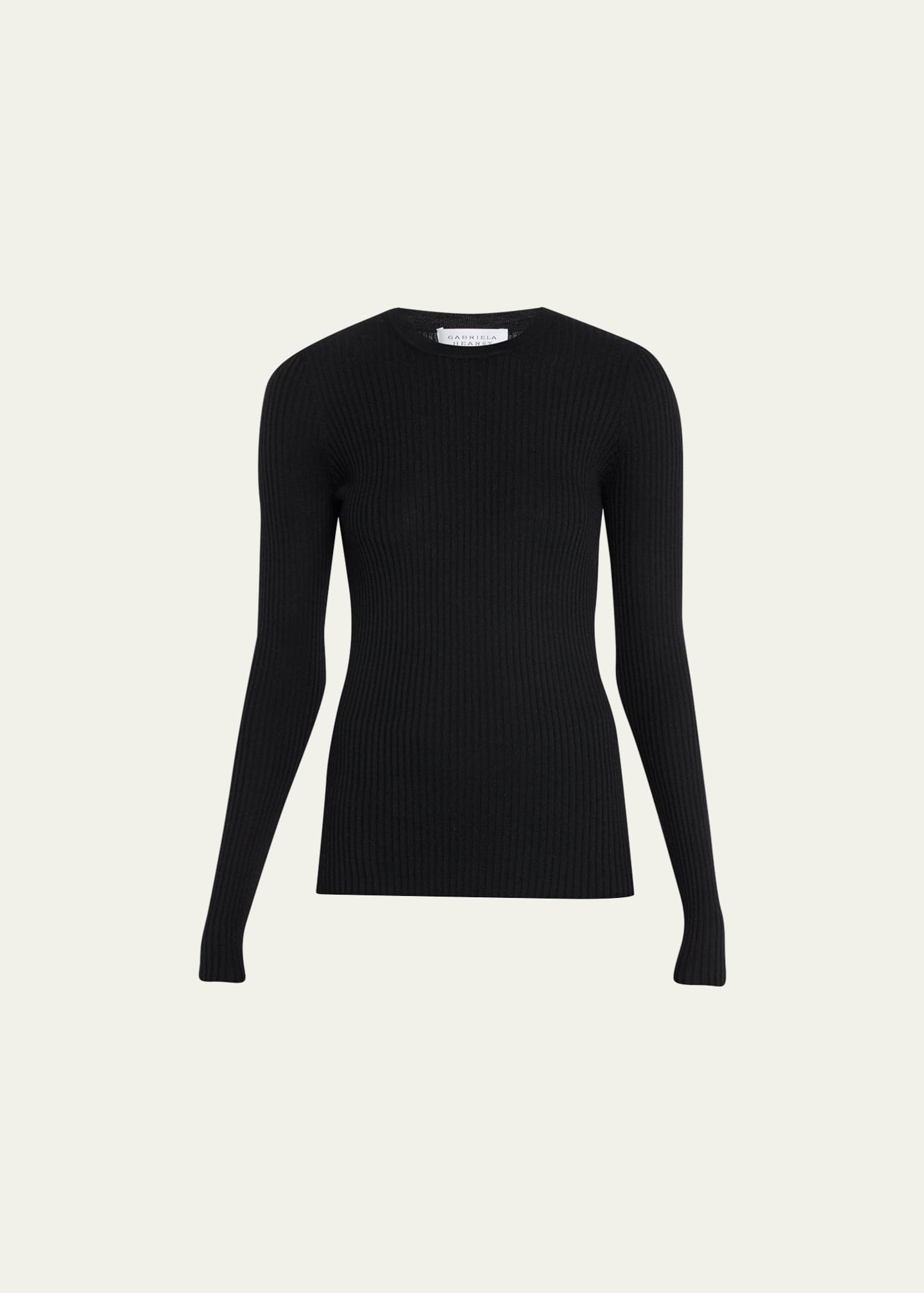 Gabriela Hearst Browning Cashmere Ribbed Top - Bergdorf Goodman