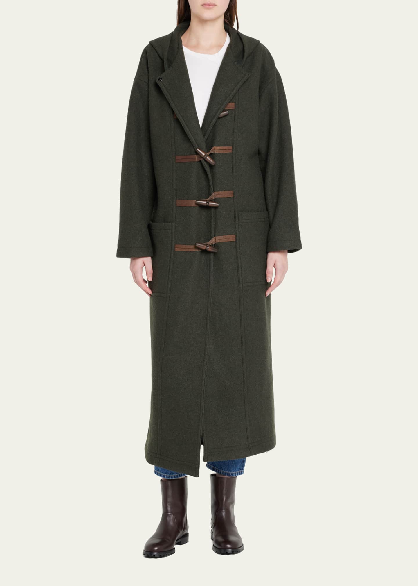 Still Here English Wool Coat Bergdorf Goodman