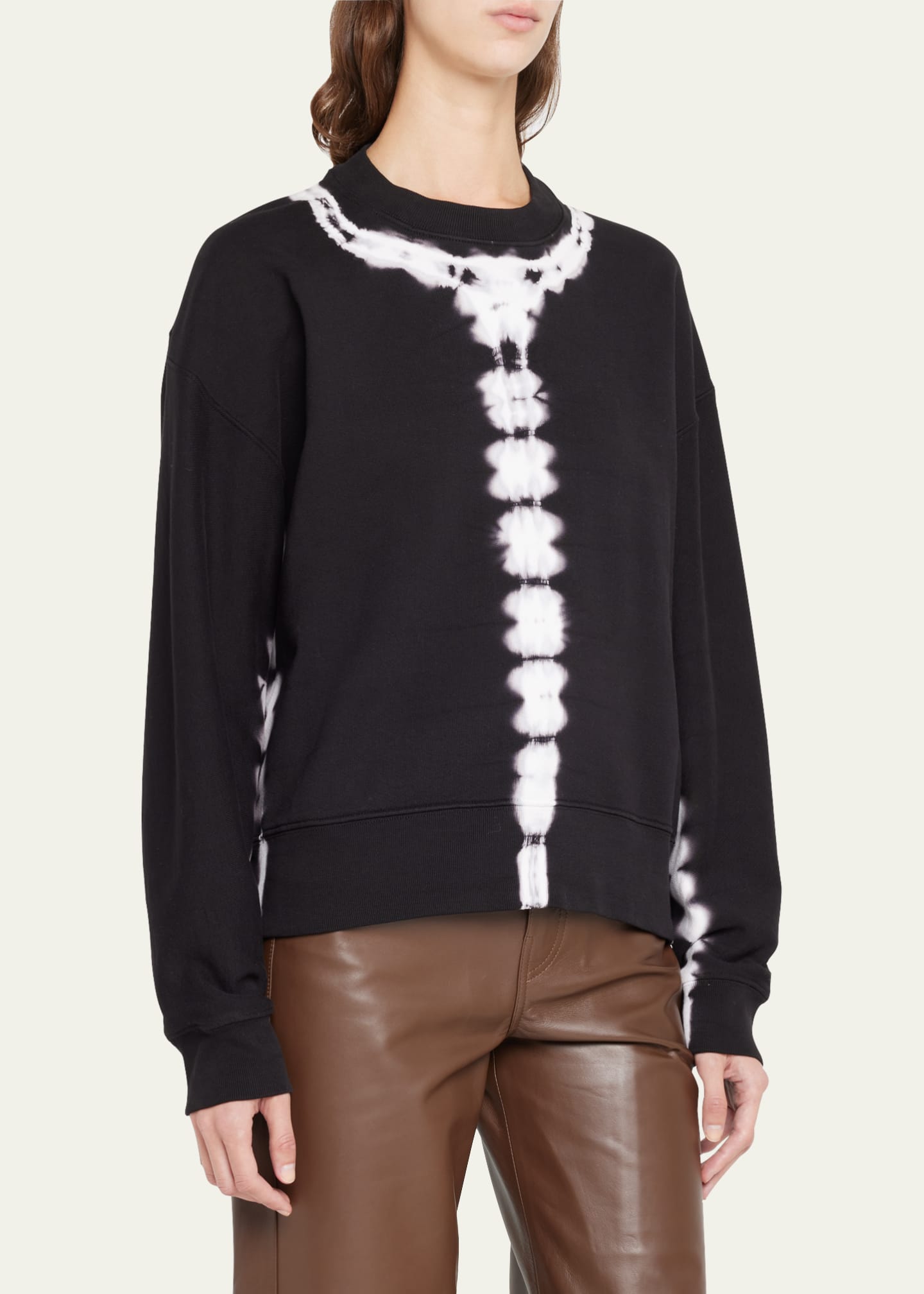 Proenza schouler white label tie dye sweatshirt clearance