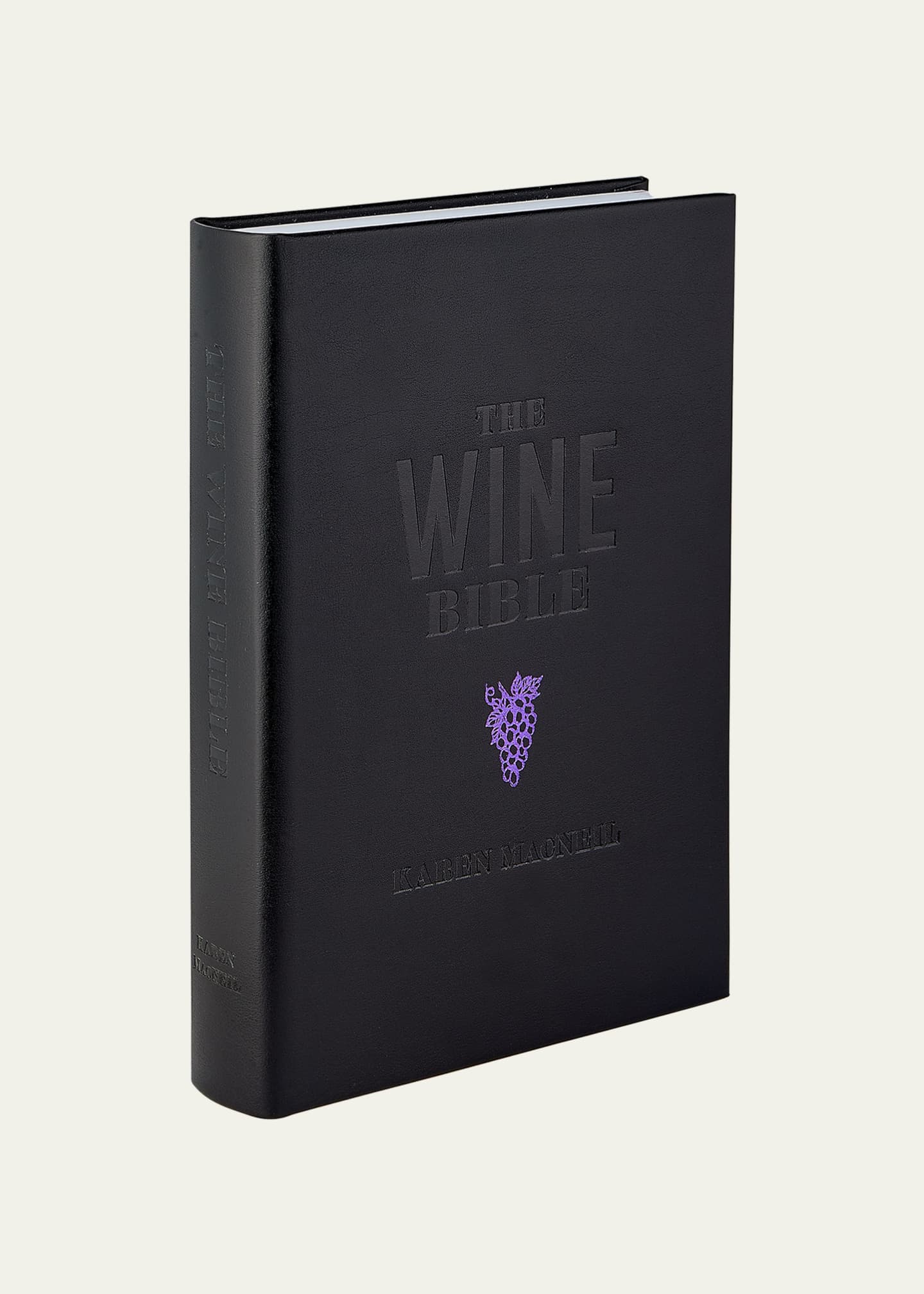 Graphic Image "The Wine Bible" Leather Bound Book Image 2 of 5