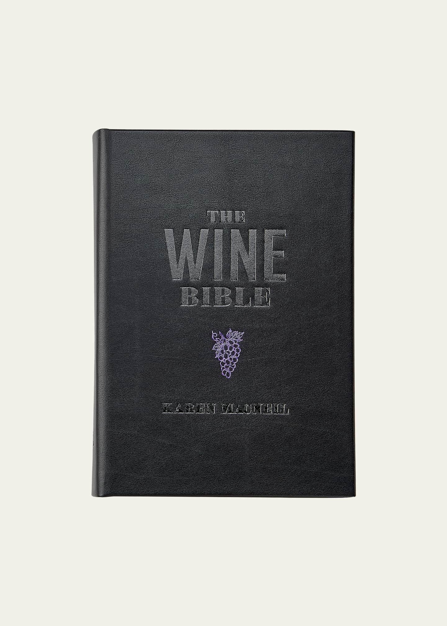 Graphic Image "The Wine Bible" Leather Bound Book Image 1 of 5
