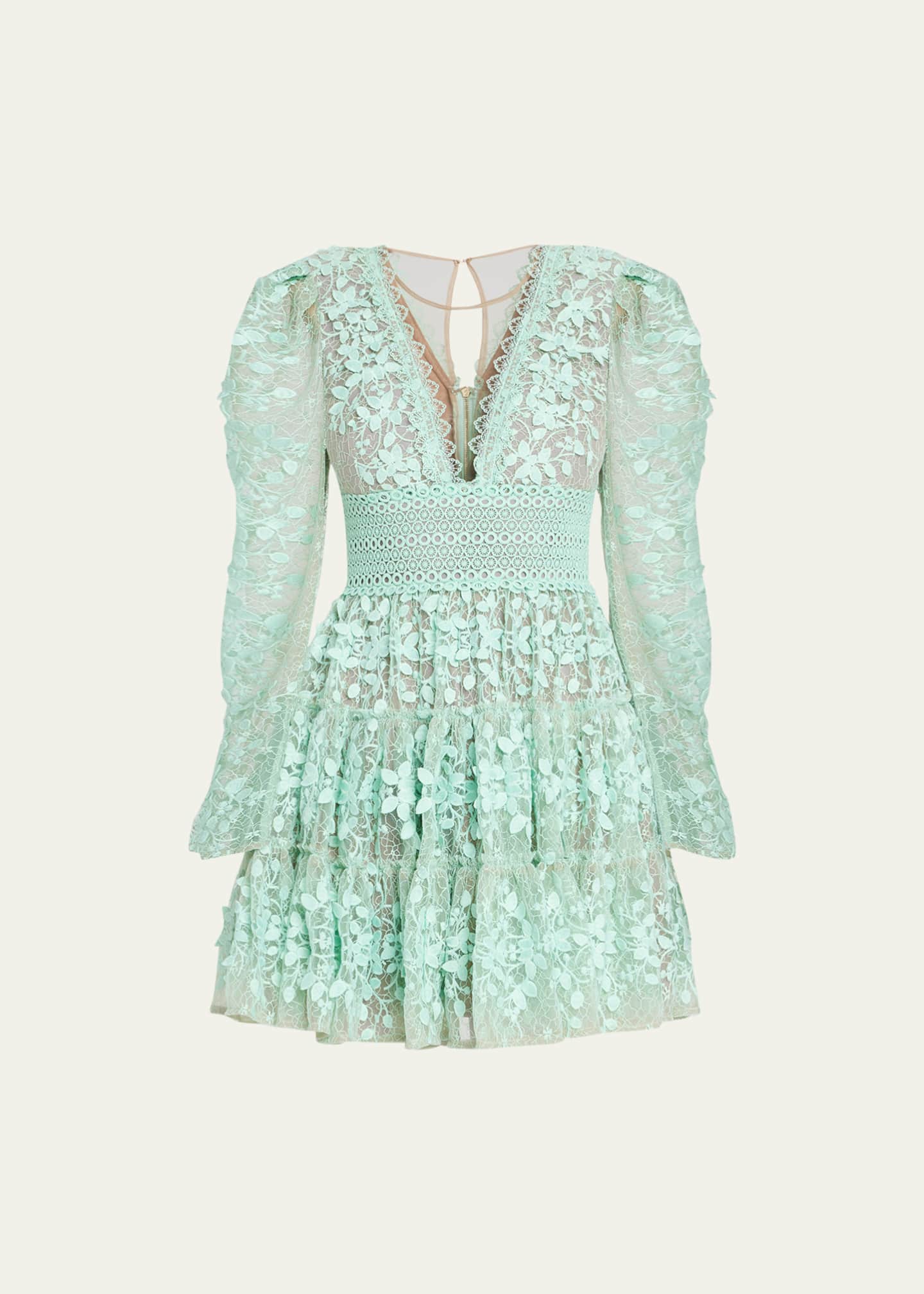 Zimmermann whitewave outlet tiered dress
