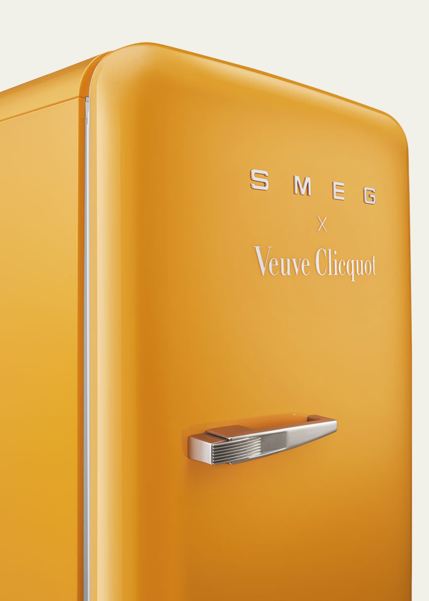 Smeg x Veuve Clicquot FAB28 RetroStyle Refrigerator Bergdorf Goodman