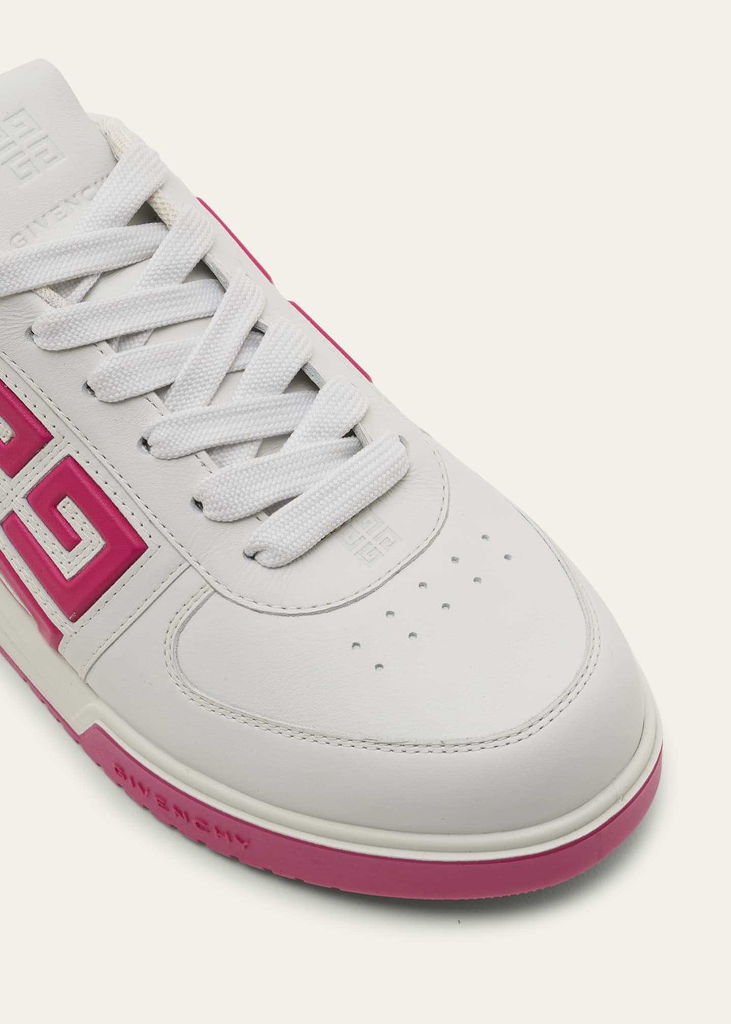 Givenchy LowTop 4G Leather Sneakers Bergdorf Goodman