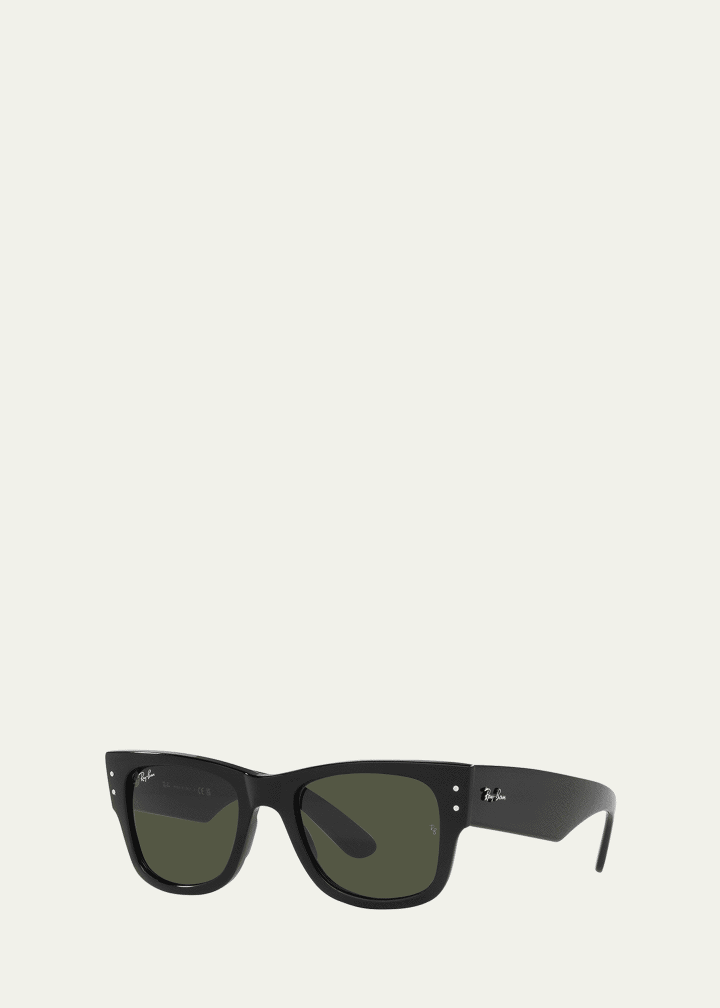 Ray Ban Logo Square Nylon Sunglasses 51MM Bergdorf Goodman