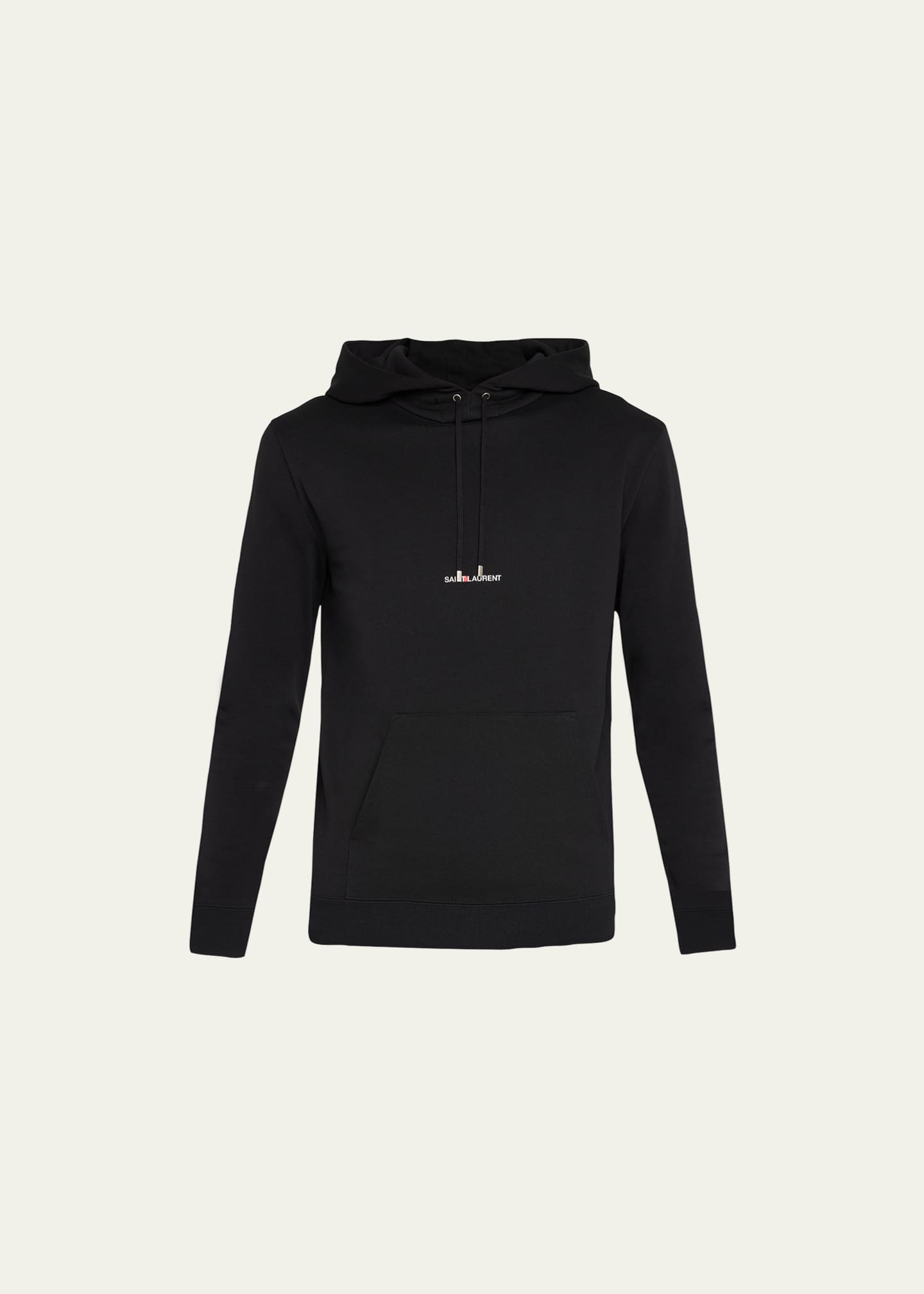 Saint Laurent Logo Organic Cotton Hoodie Bergdorf Goodman
