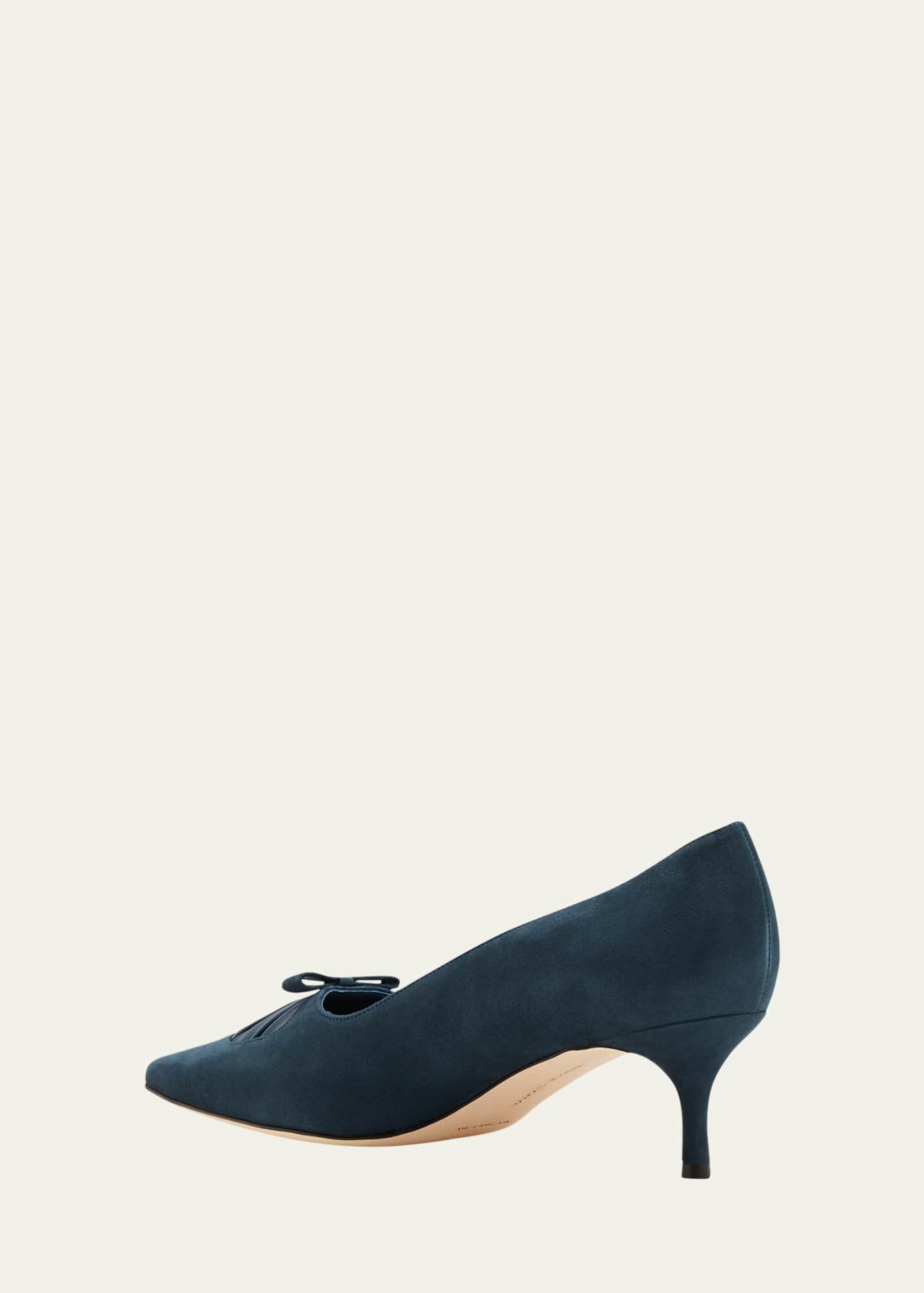 manolo blahnik bow pump