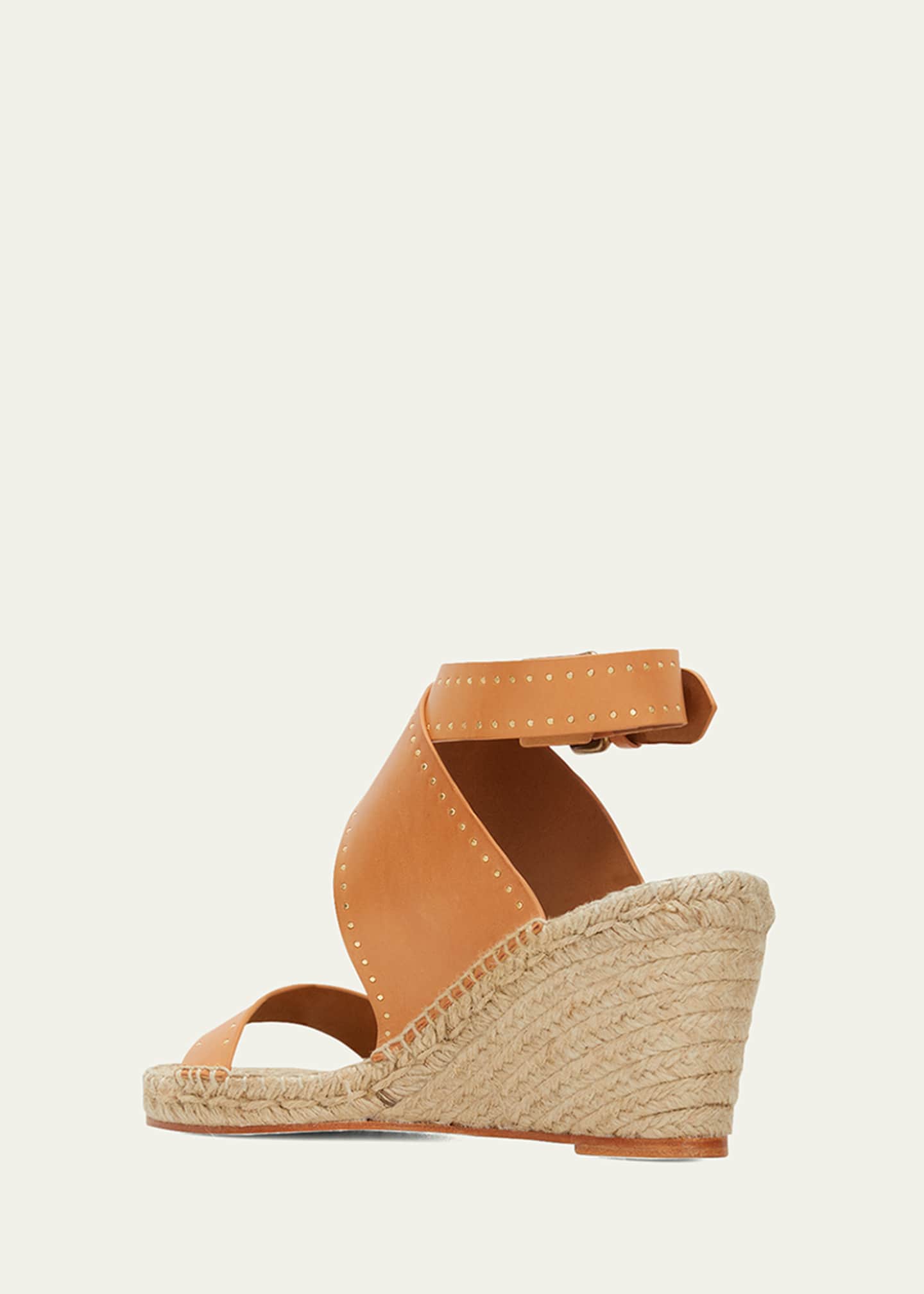 Isabel Marant Iriane Leather Wedge Espadrille Sandals Bergdorf Goodman