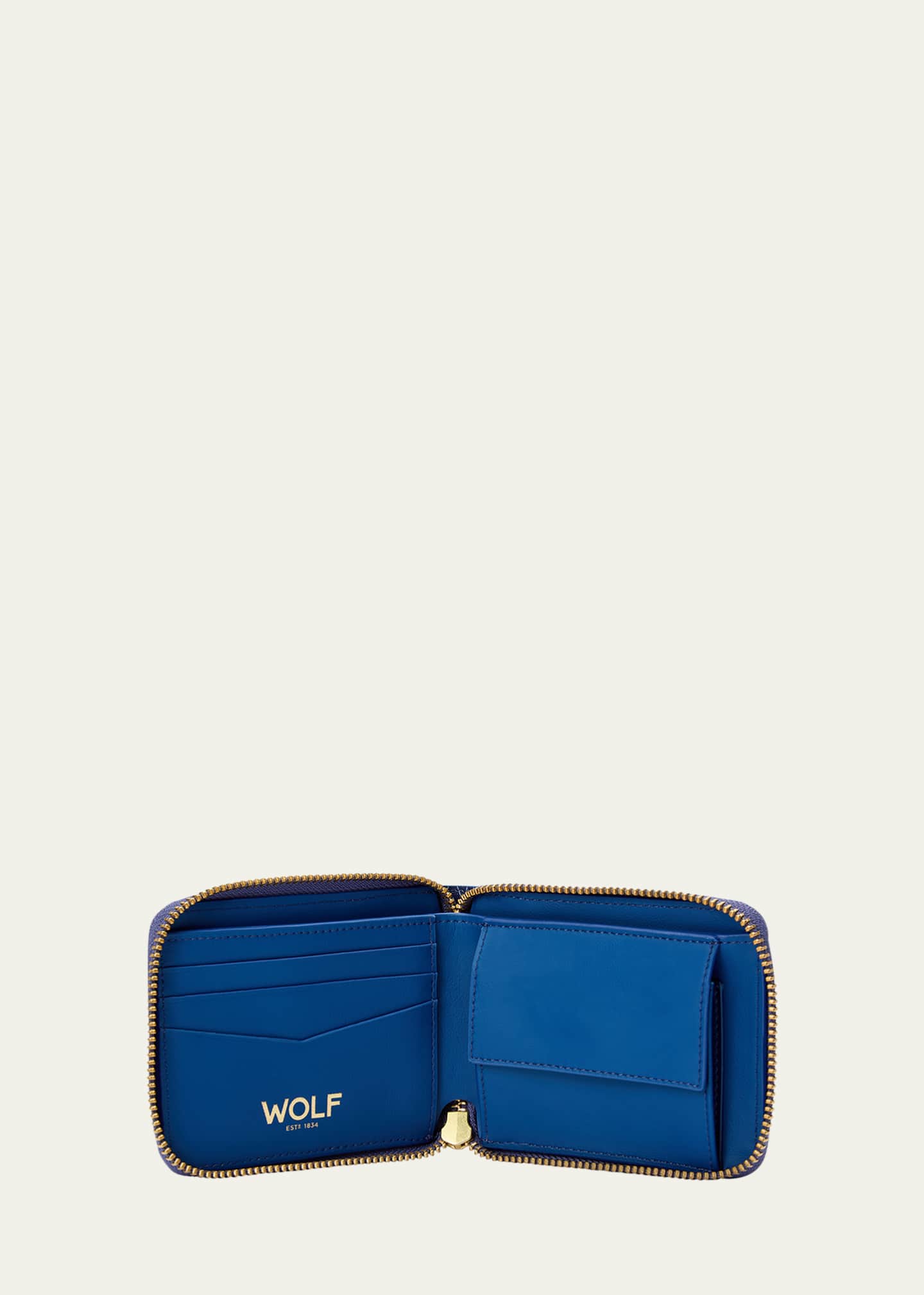 WOLF Men's Signature Zip Wallet Image 2 of 3