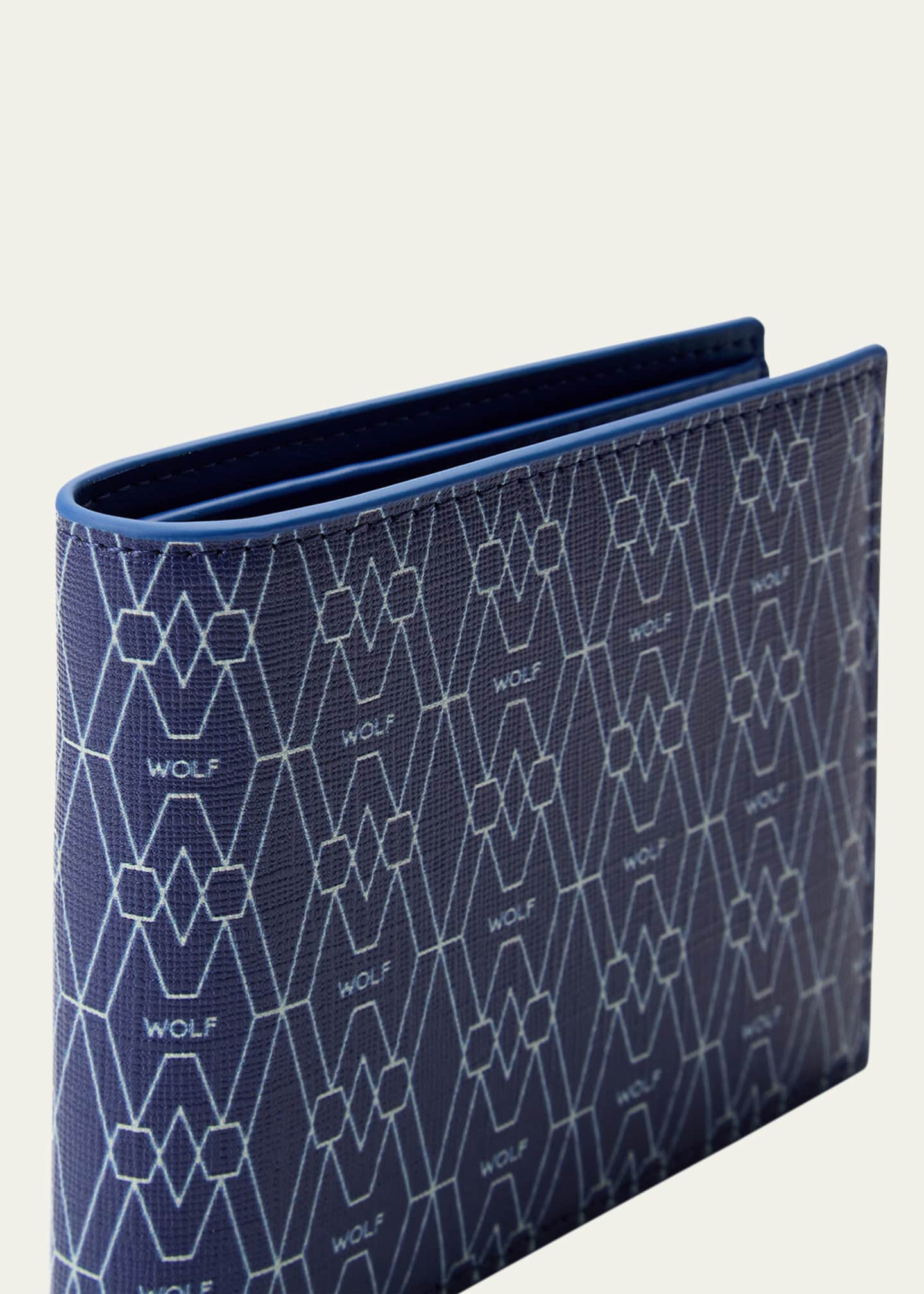 WOLF Men's Signature Billfold and Coin Image 3 of 3