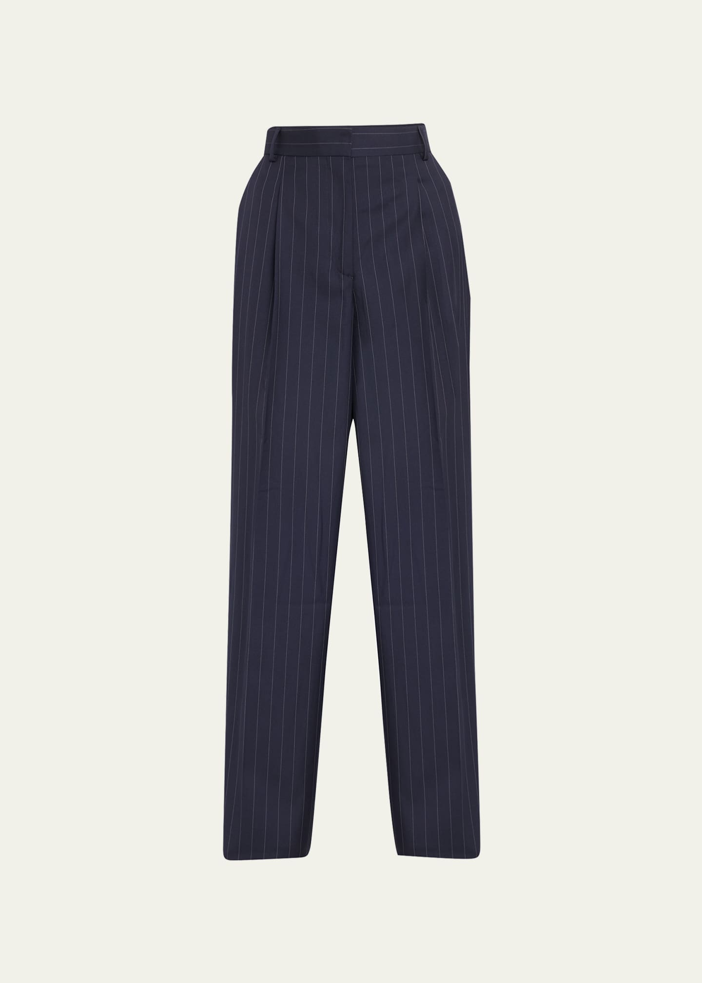 PINSTRIPE TROUSERS – Just G