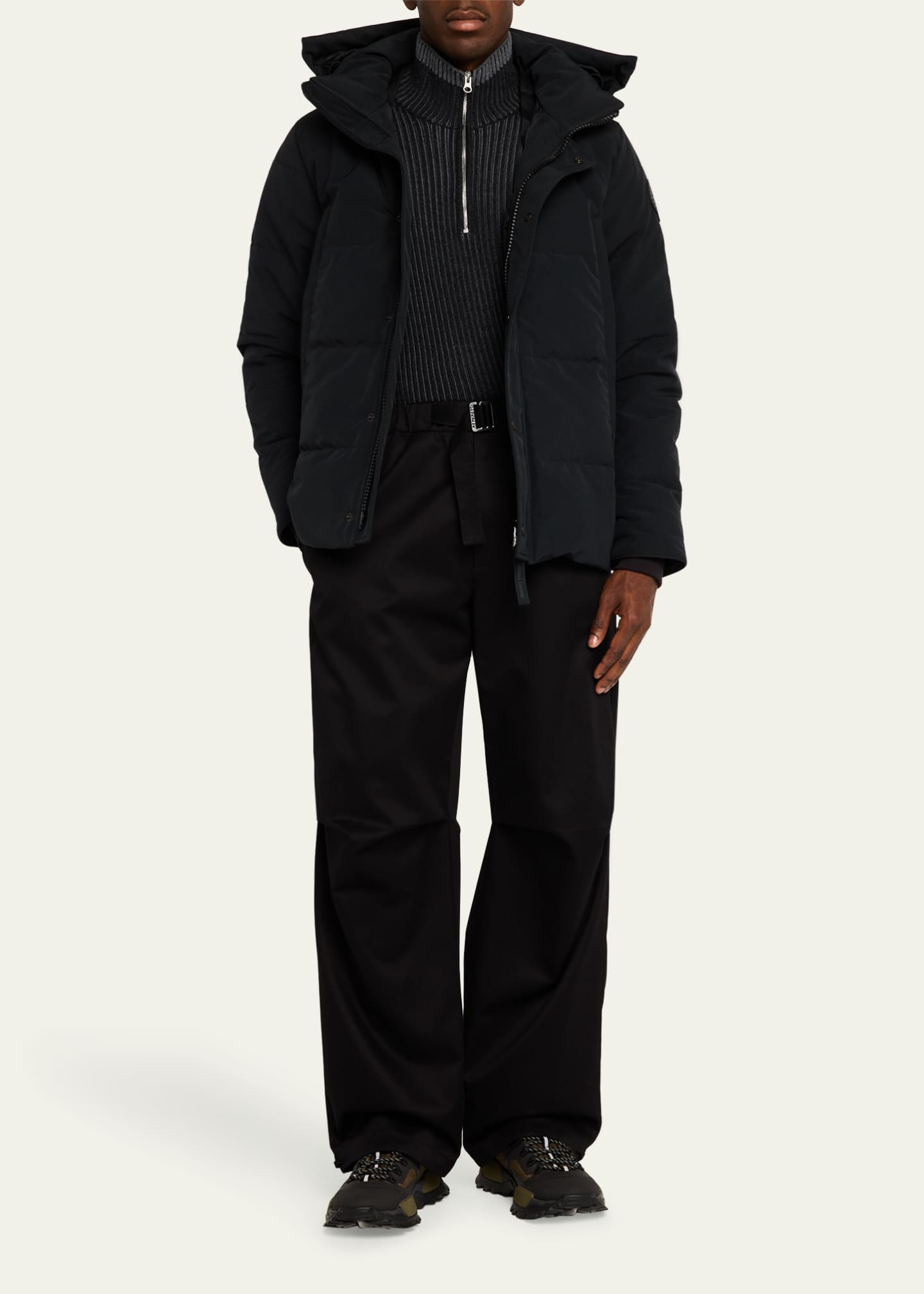 Canada Goose Men's Wyndham Black Label Down Parka - Bergdorf Goodman