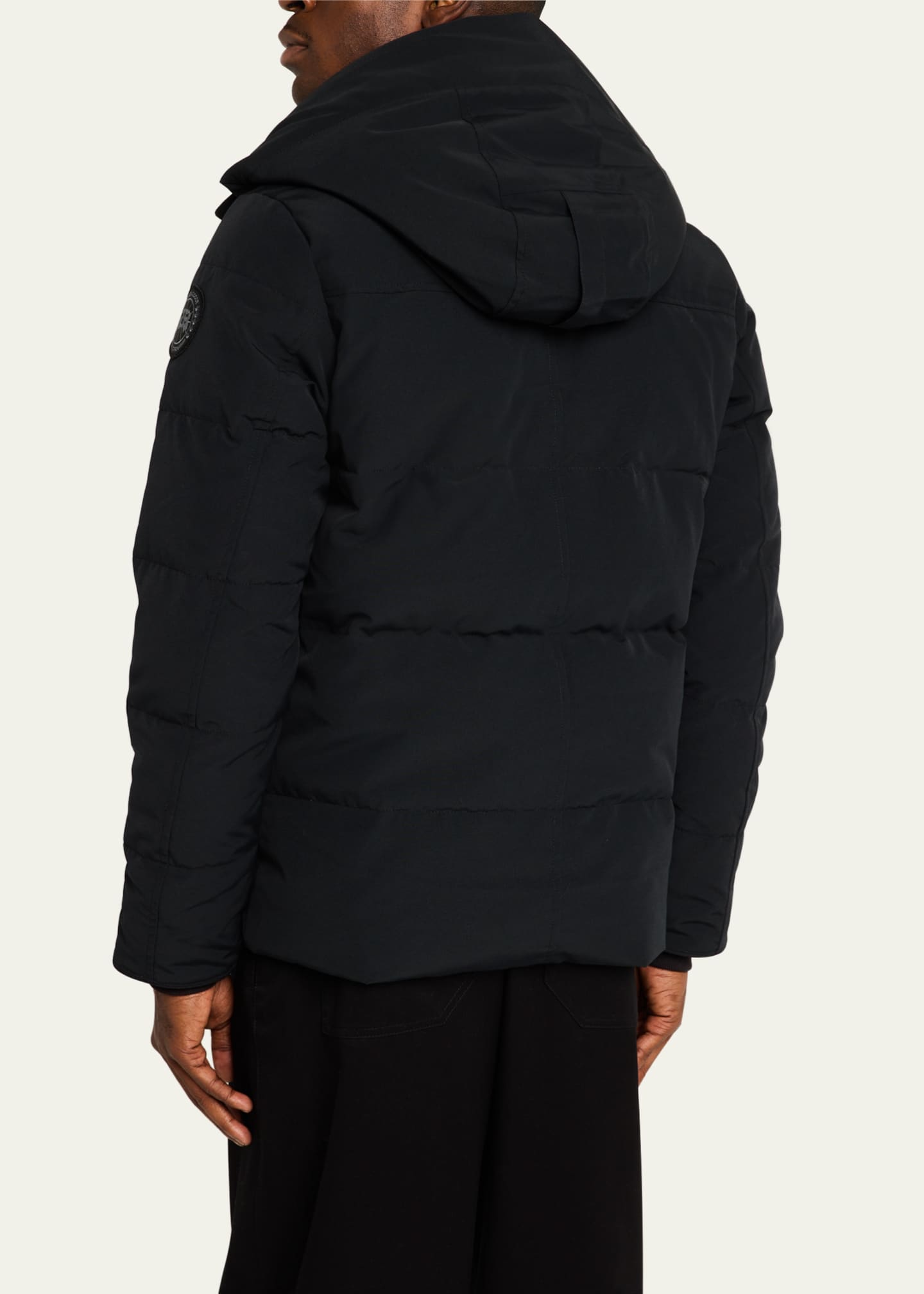 Ｔ*様 極美品✨   WYNDHAM PARKA ブラック Canada Goose Men's Wyndham Parka Black Label - Updated