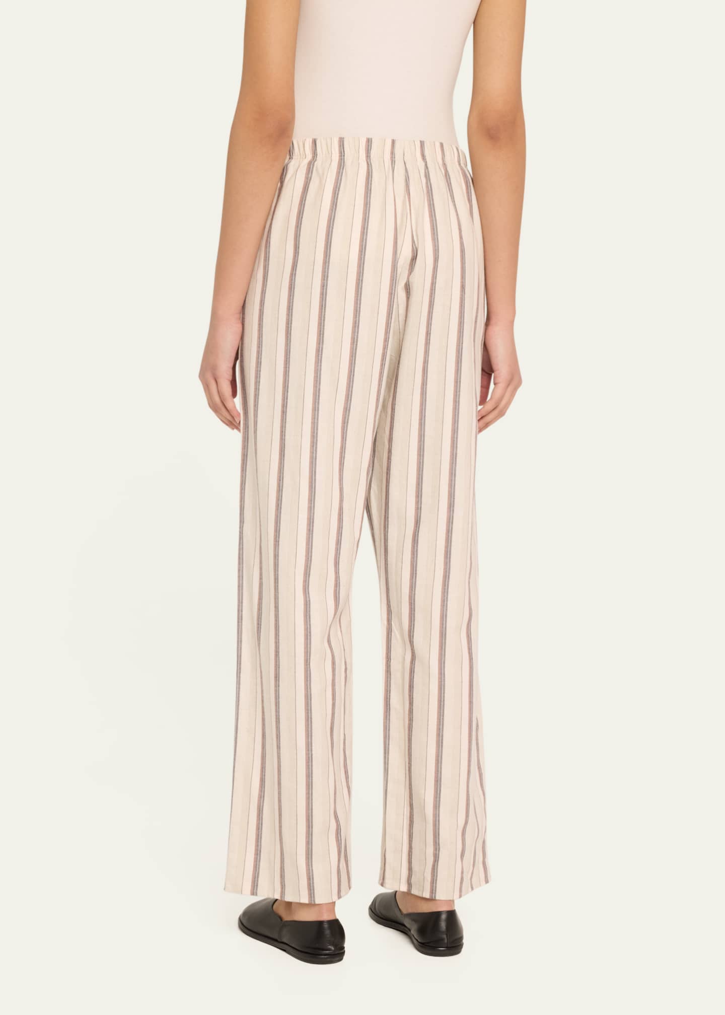 Hanro Loungy Nights Striped Flannel Pants Image 3 of 5