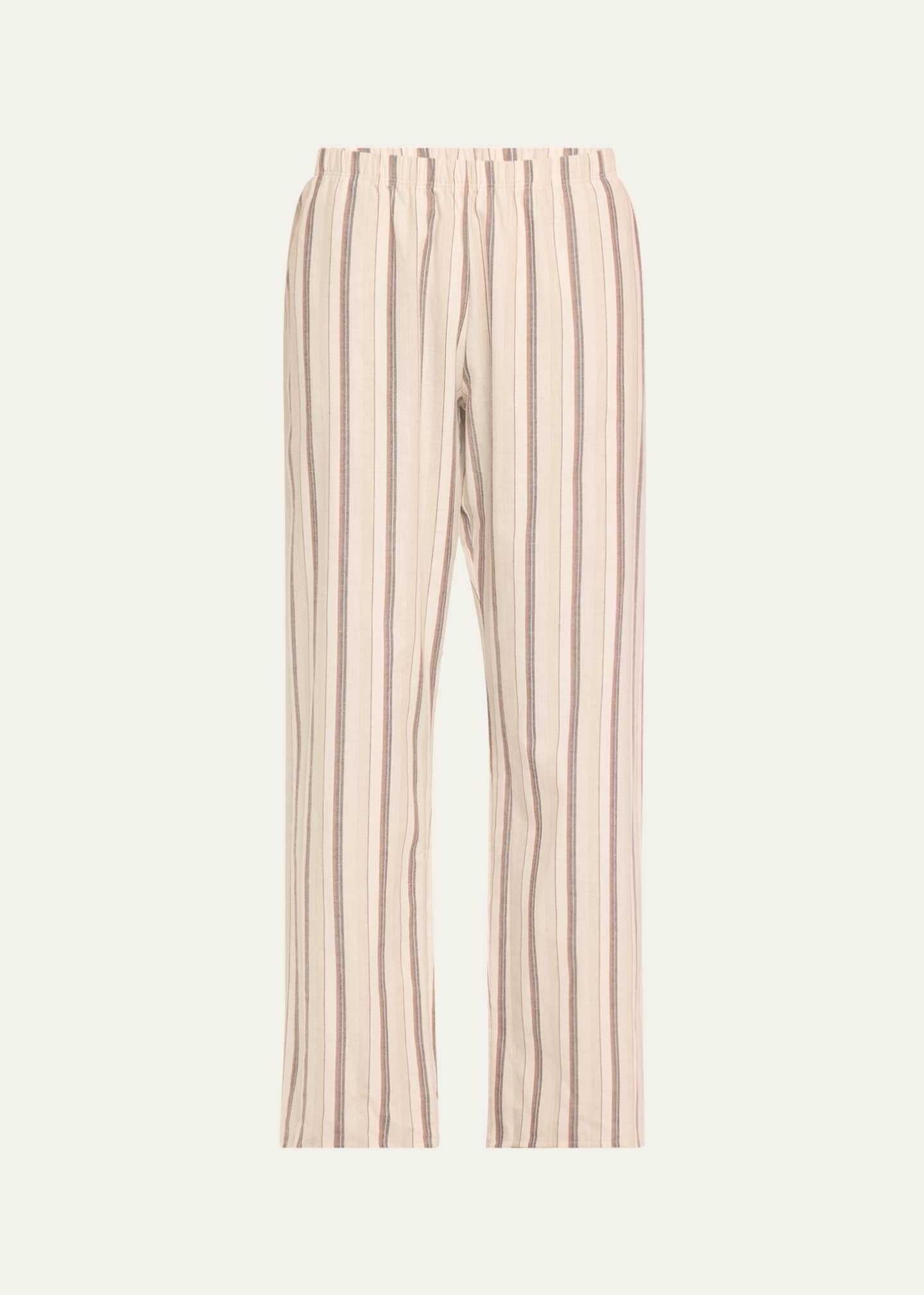 Hanro Loungy Nights Striped Flannel Pants Image 1 of 5