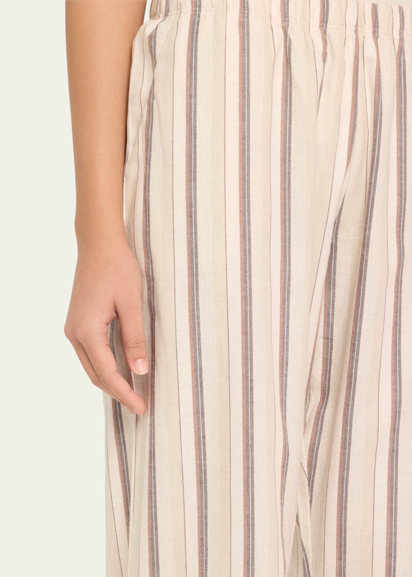 Hanro Loungy Nights Striped Flannel Pants Image 5 of 5