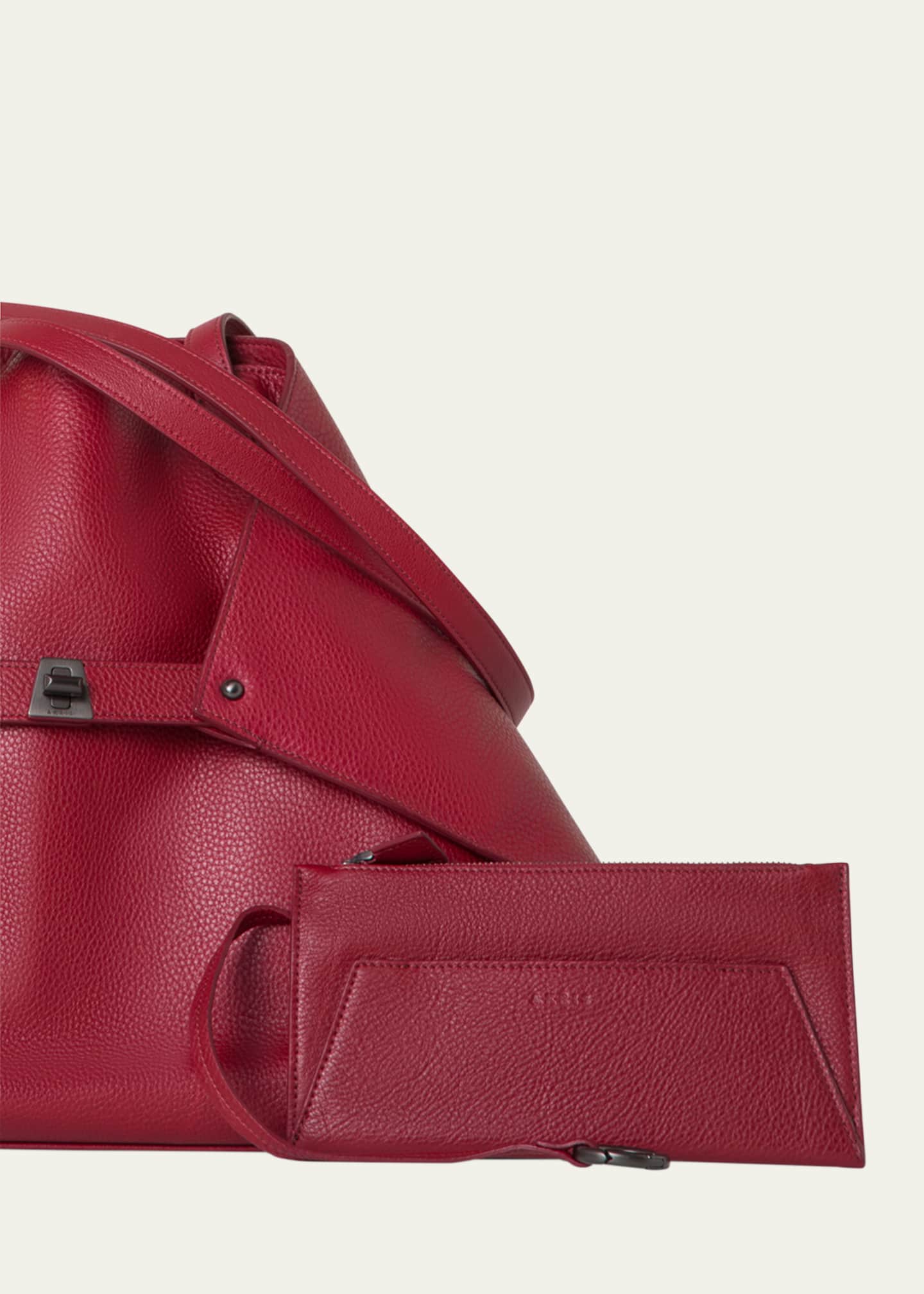 Akris Ai Medium Calf Leather Shoulder Bag Image 6 of 6