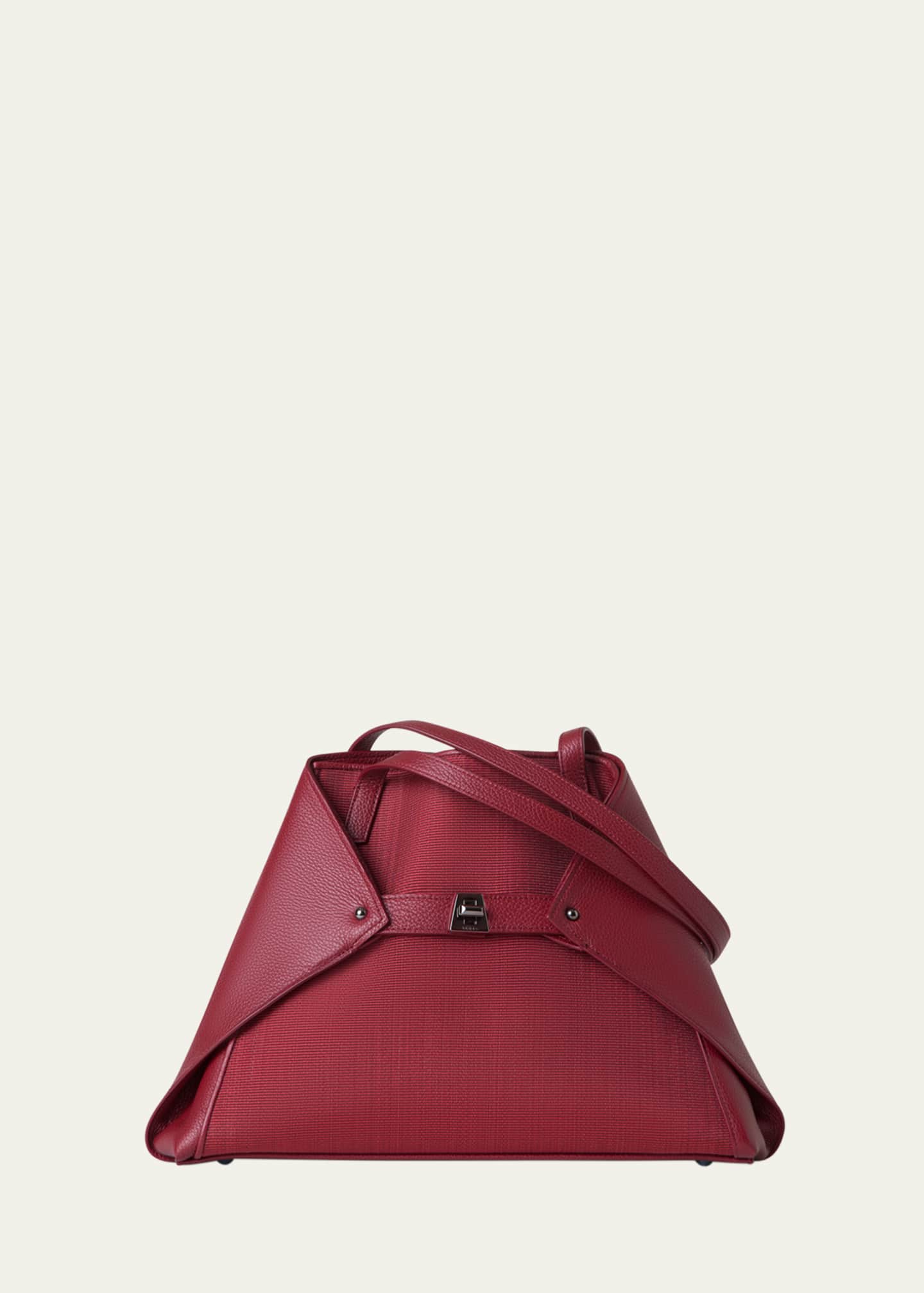 Akris Ai Small Leather Shoulder Bag Image 1 of 4