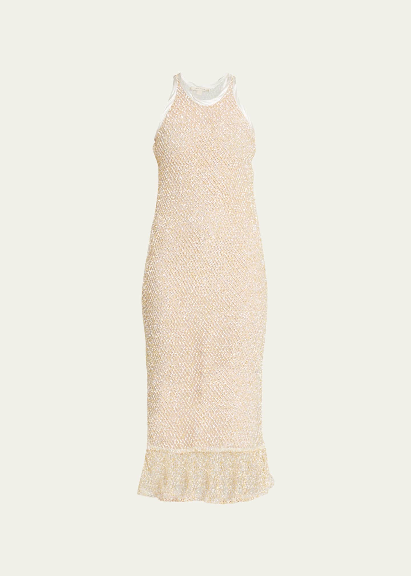 DIOTIMA Netted Sequin-Embellished Midi Dress - Bergdorf Goodman