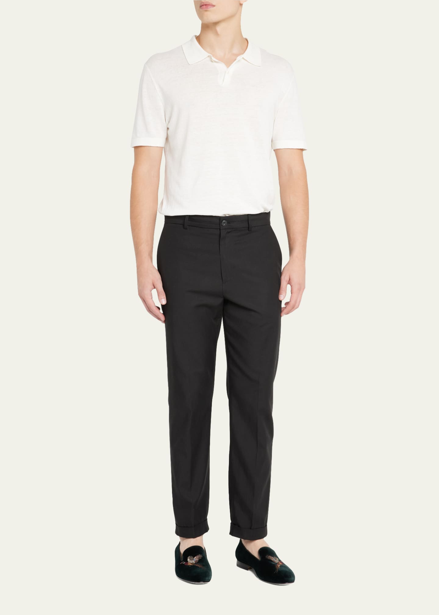 ralph lauren velvet slippers