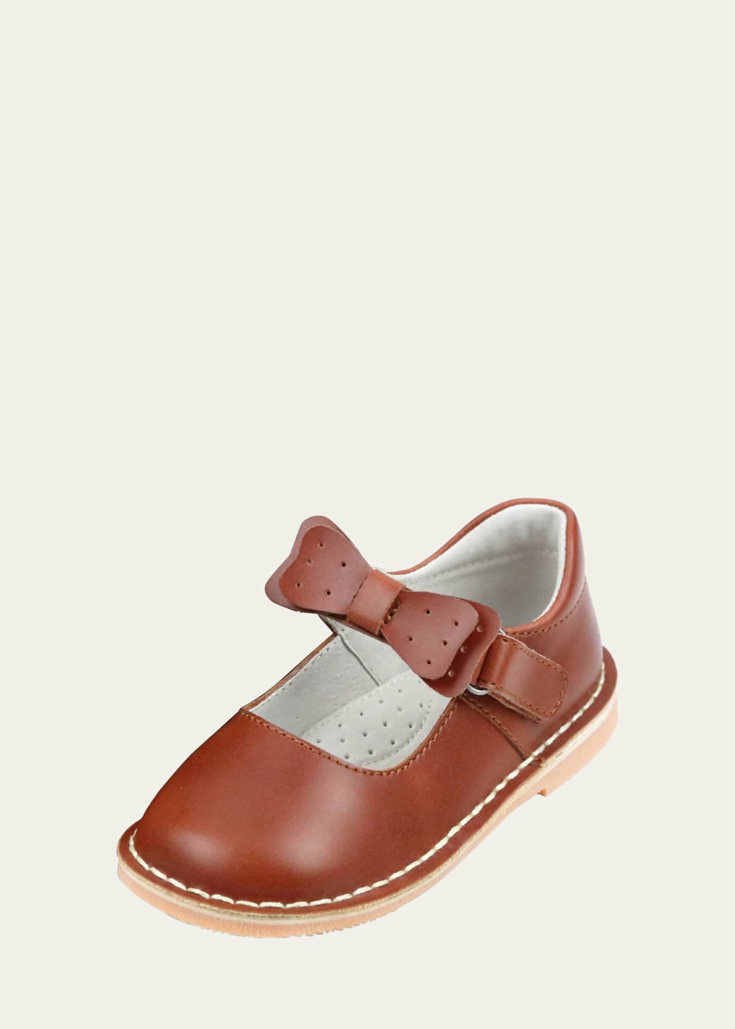 L'Amour Shoes Girl's Iris Bow Mary Jane Shoes, Baby/Toddler/Kids Image 2 of 3