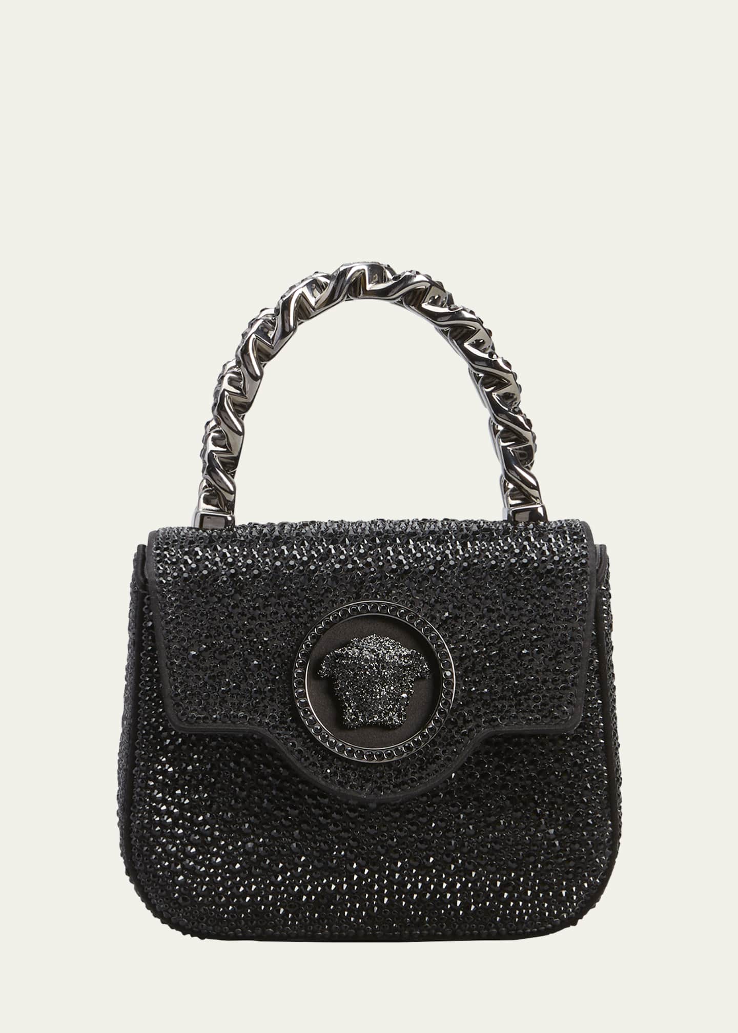 Versace black clearance medusa