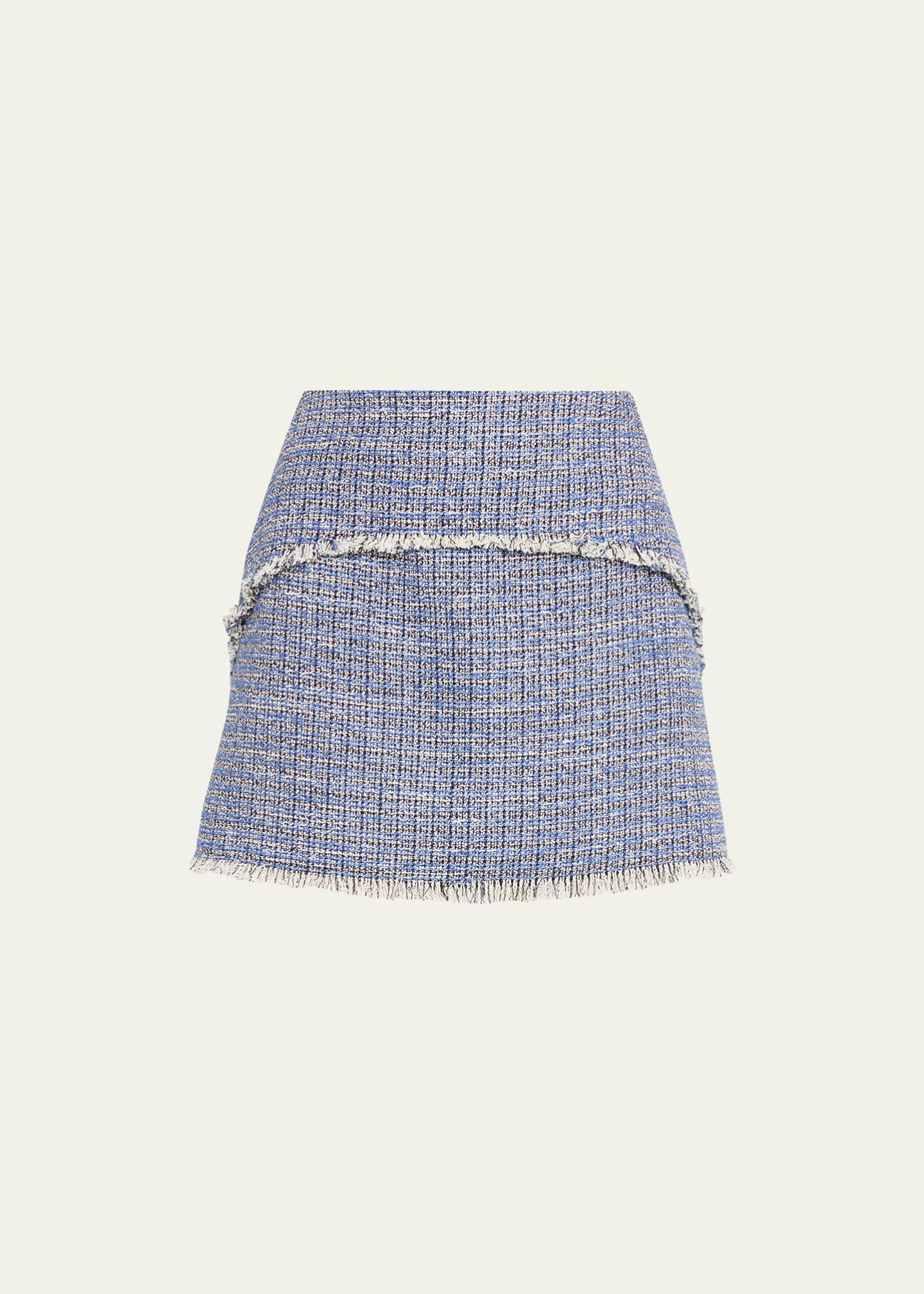 Proenza Schouler White Label Fringe Tweed Mini Skirt - Bergdorf
