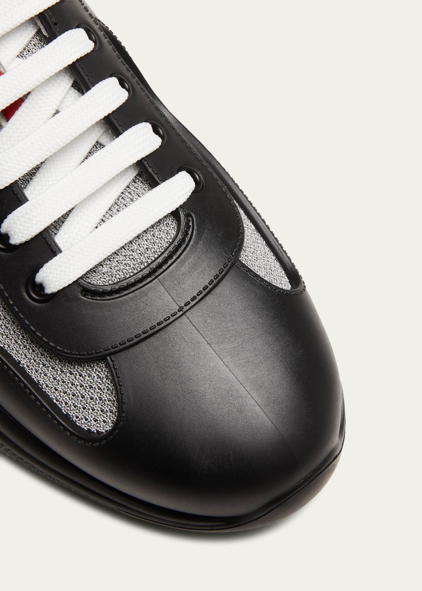 impliciet bon karakter Prada Men's Americas Cup Rubber Trainer Sneakers - Bergdorf Goodman
