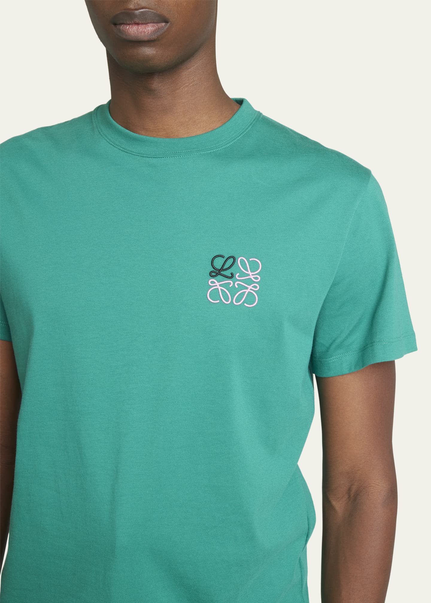 Crewneck T-shirt with Anagram-Logo main image 1