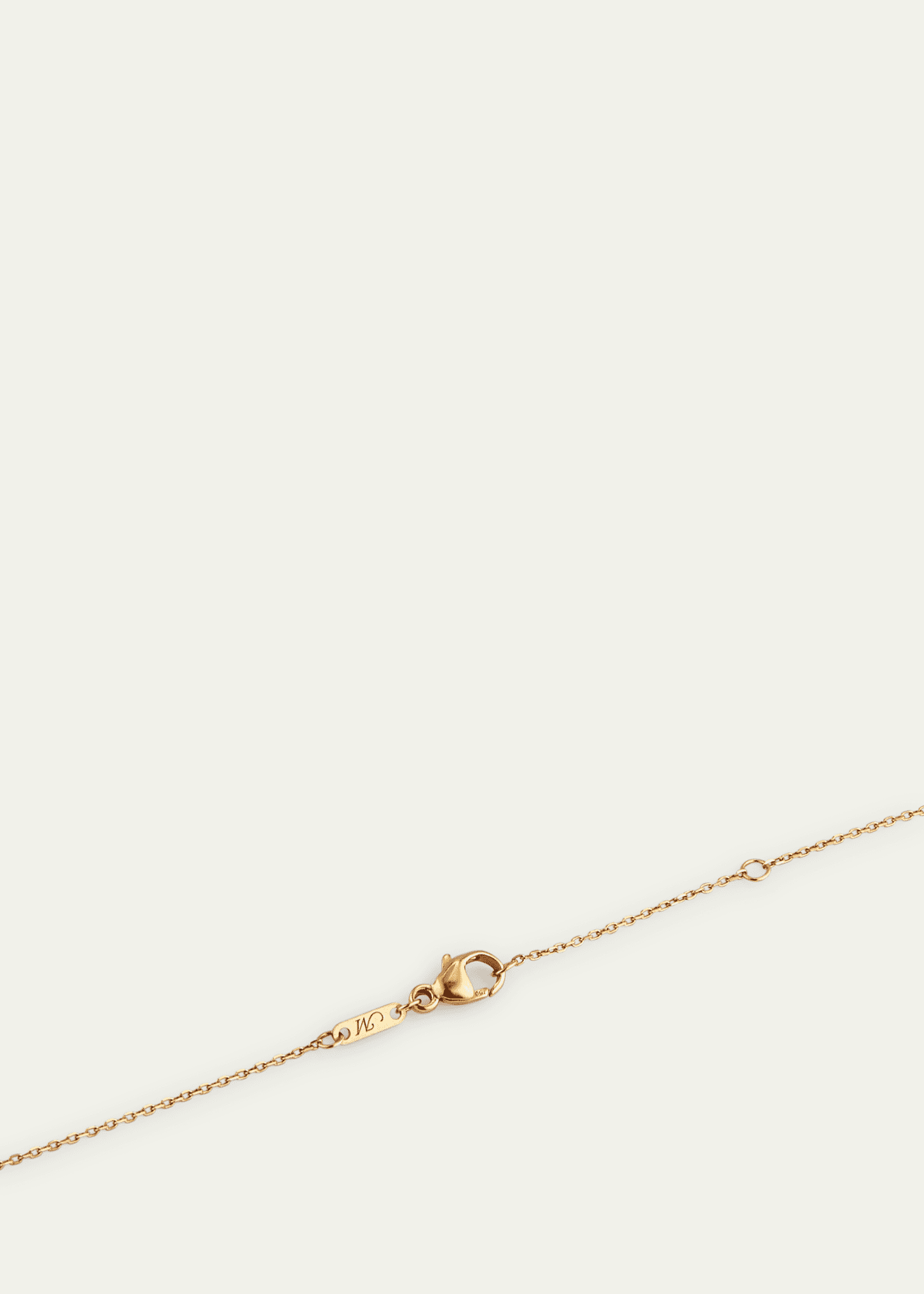 Monica Rich Kosann "Wish" Dandelion 18K Gold Intaglio Charm Image 4 of 4