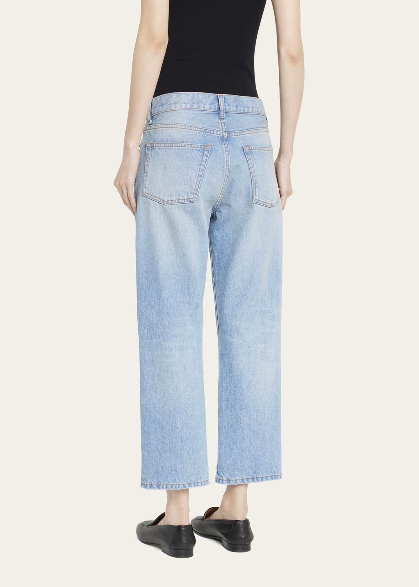 THE ROW Lesley StraightLeg Jeans Bergdorf Goodman
