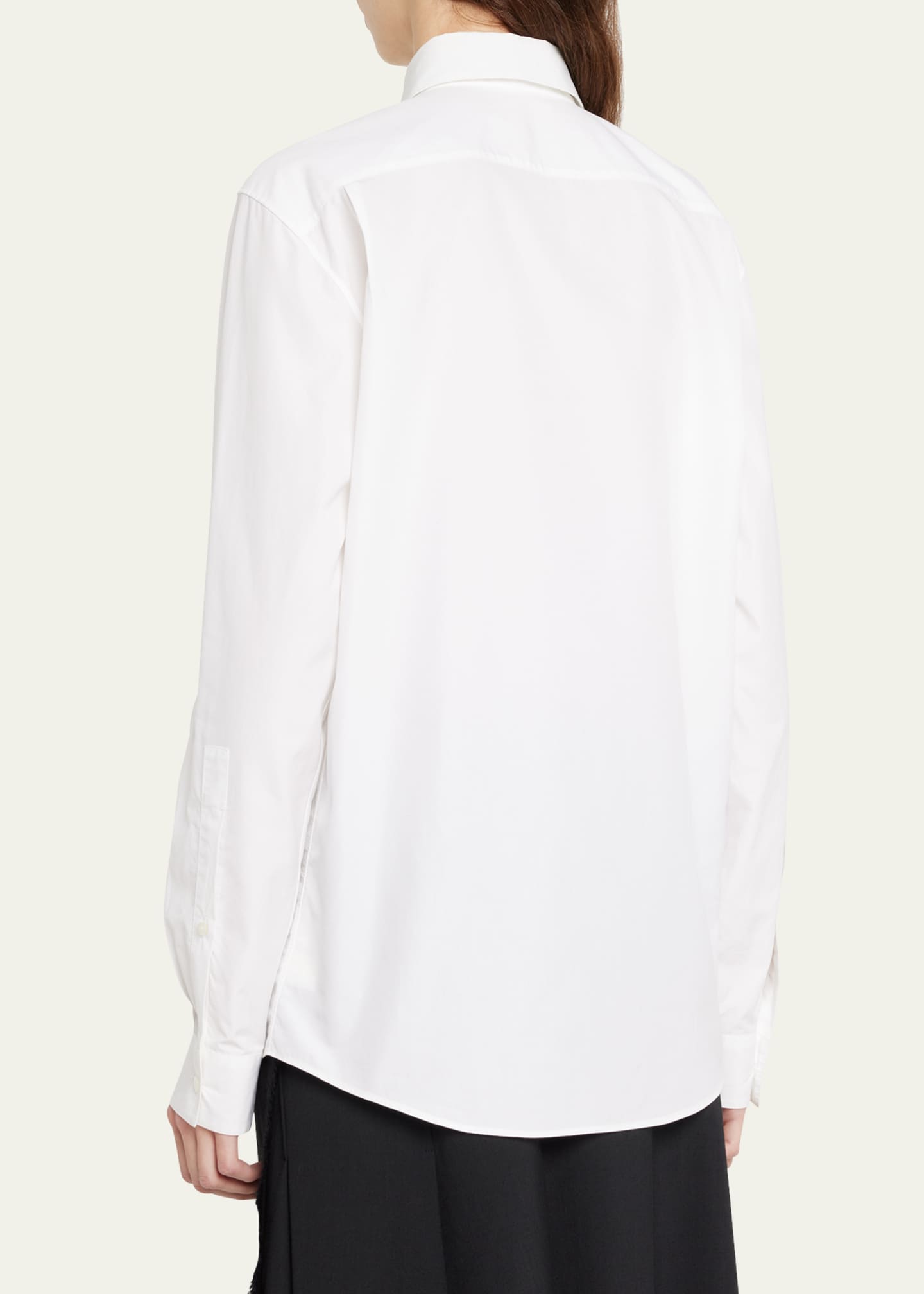 THE ROW Blaga Button-Front Shirt - Bergdorf Goodman