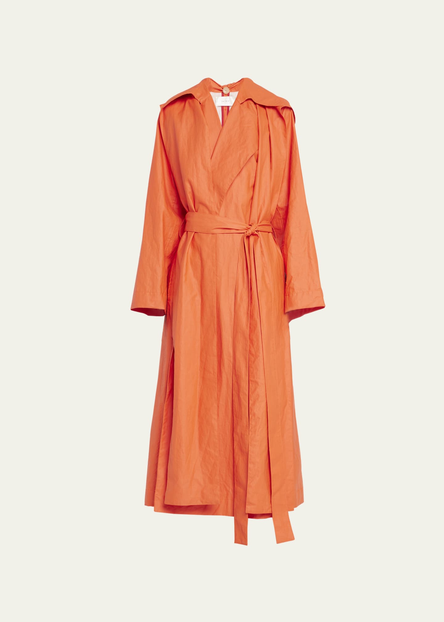 THE ROW Badva Long Belted Trench Coat Bergdorf Goodman