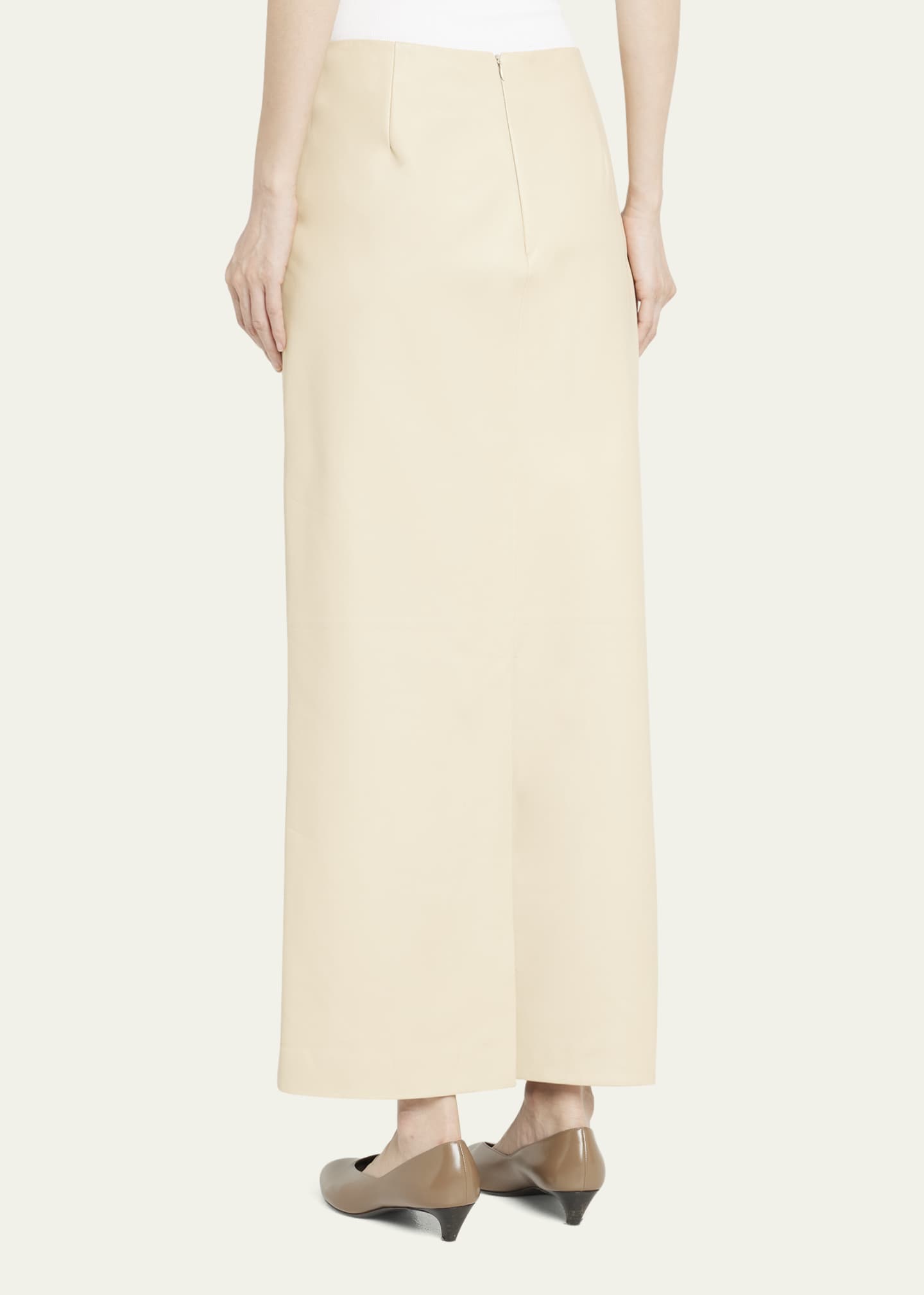THE ROW Berth Linen Maxi Skirt Bergdorf Goodman