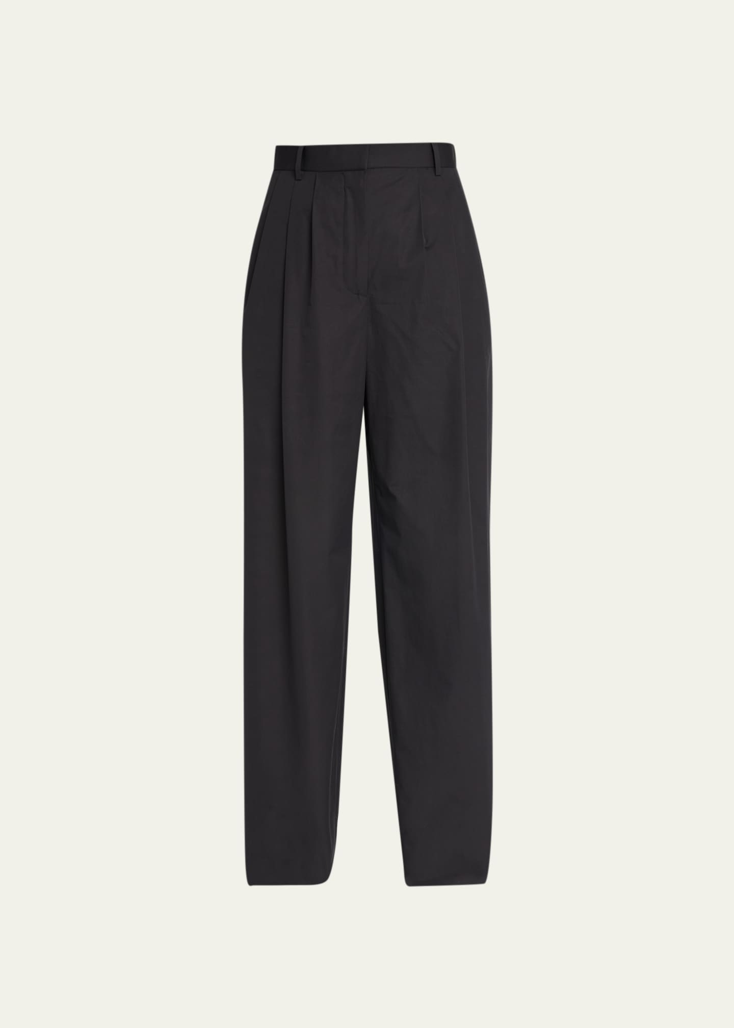 THE ROW Bufus Pleated Wide-Leg Pants - Bergdorf Goodman
