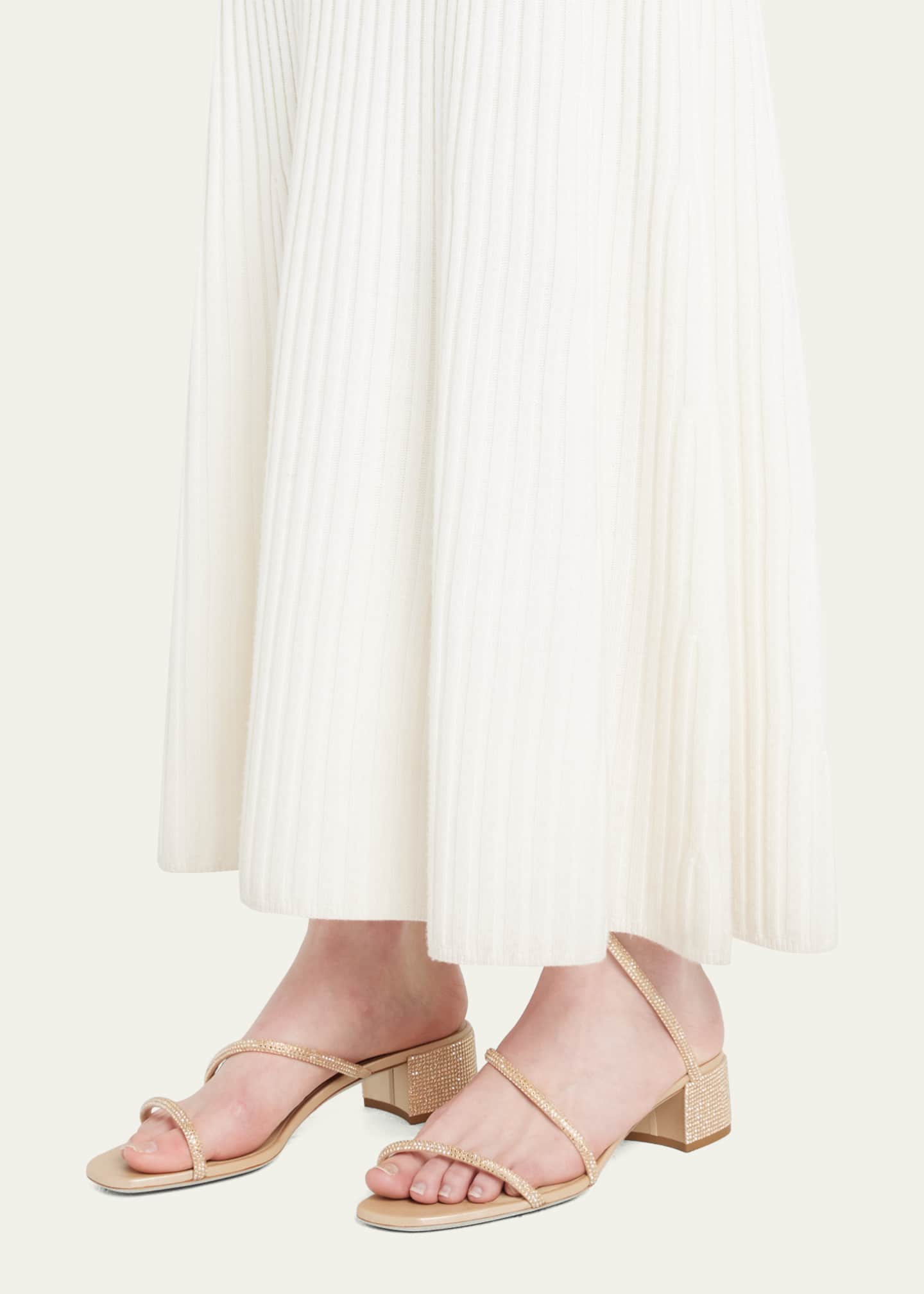 Rene Caovilla Crystal Snake Wrap Cocktail Sandals Bergdorf Goodman
