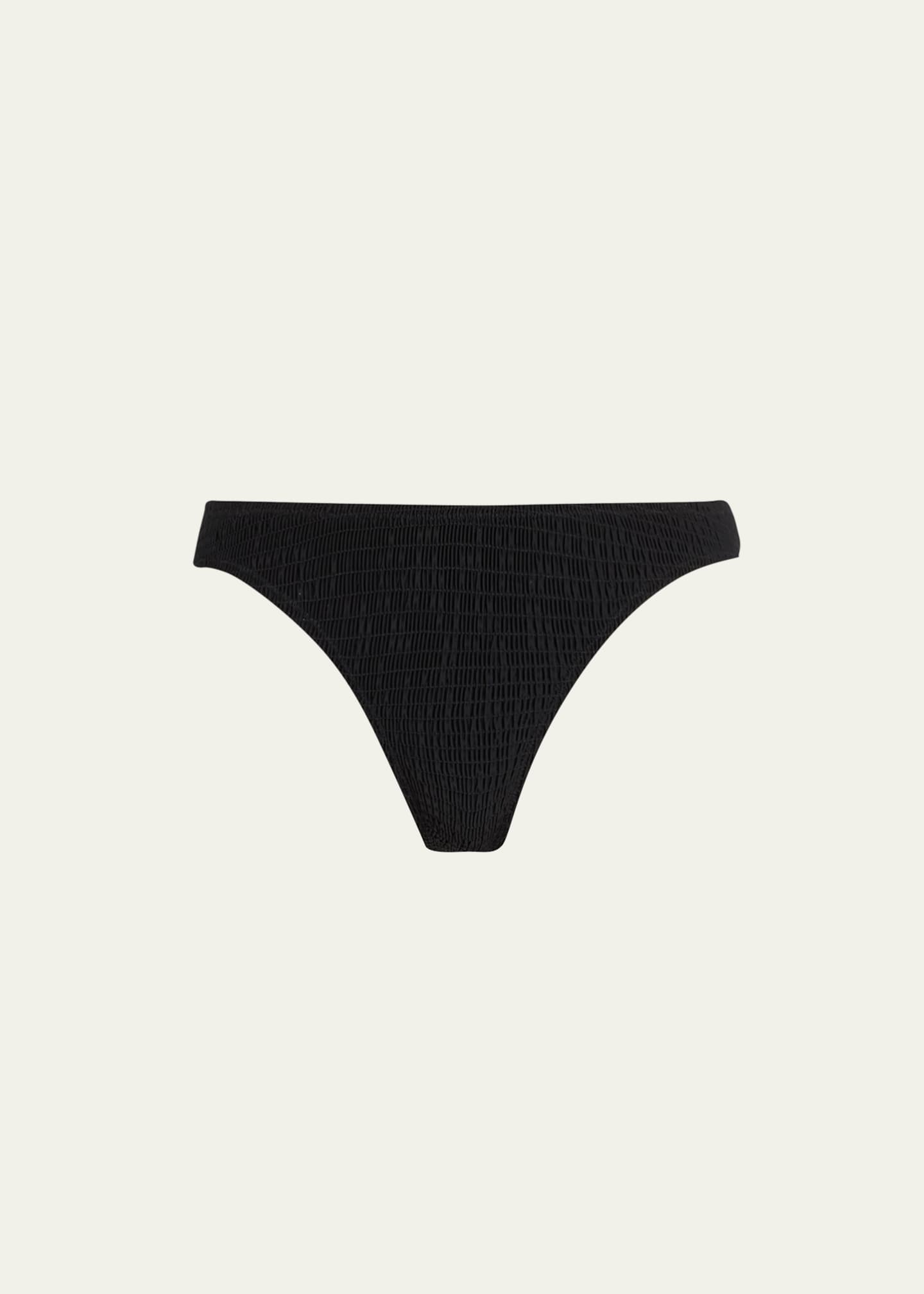 Toteme Smocked Mini Bikini Bottoms - Bergdorf Goodman