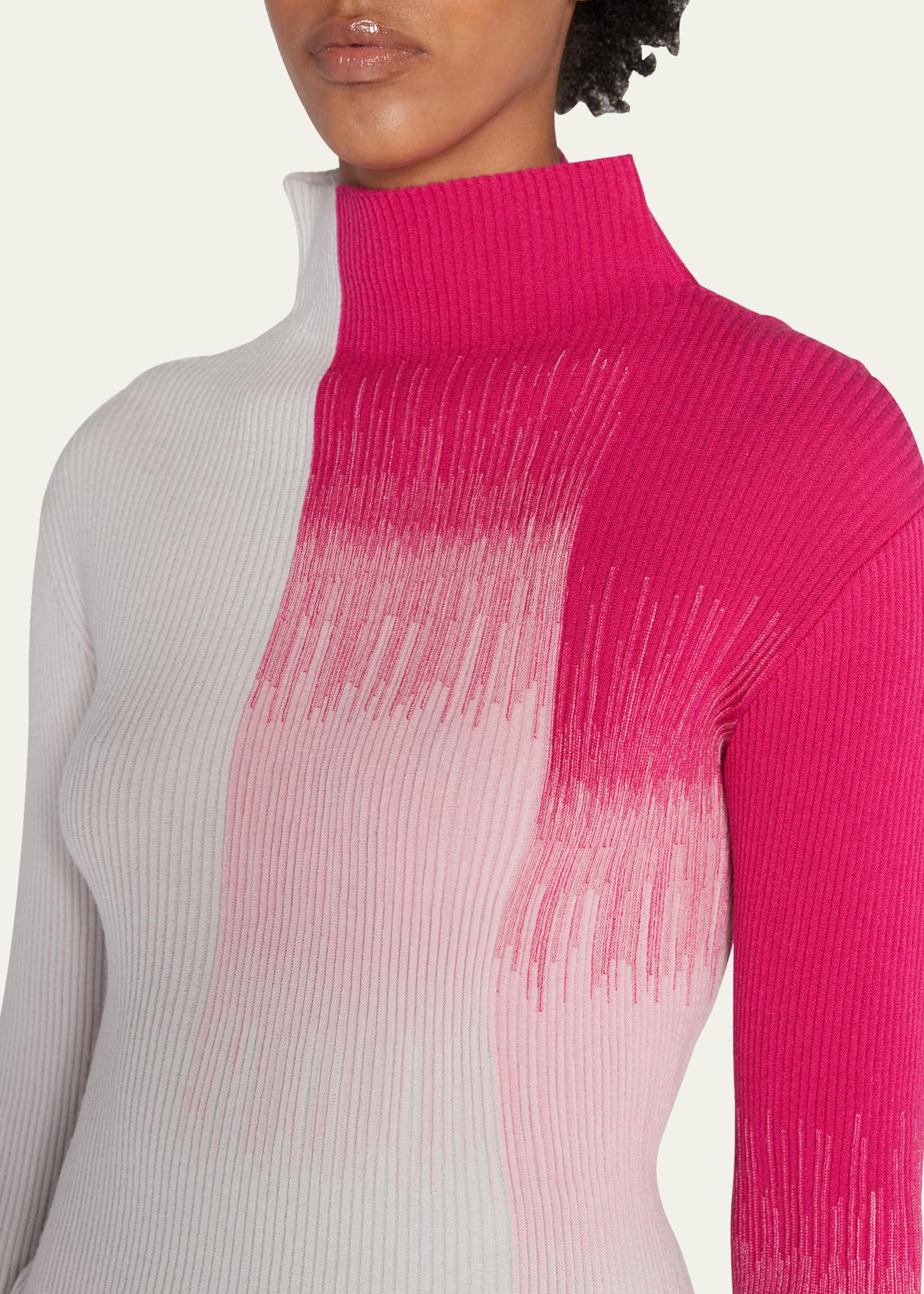 Giorgio Armani Chunky Wool Turtleneck Sweater by Giorgio Armani