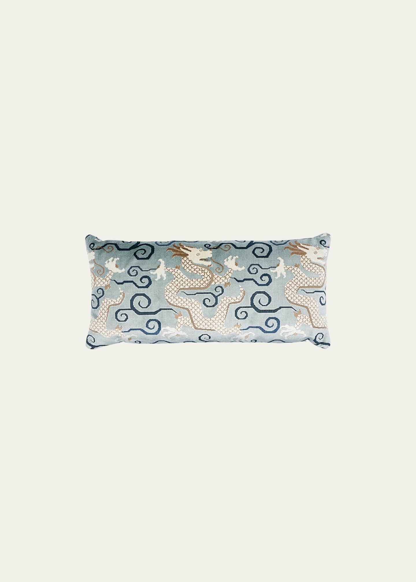 Schumacher Bixi Velvet Lumbar Pillow Bergdorf Goodman