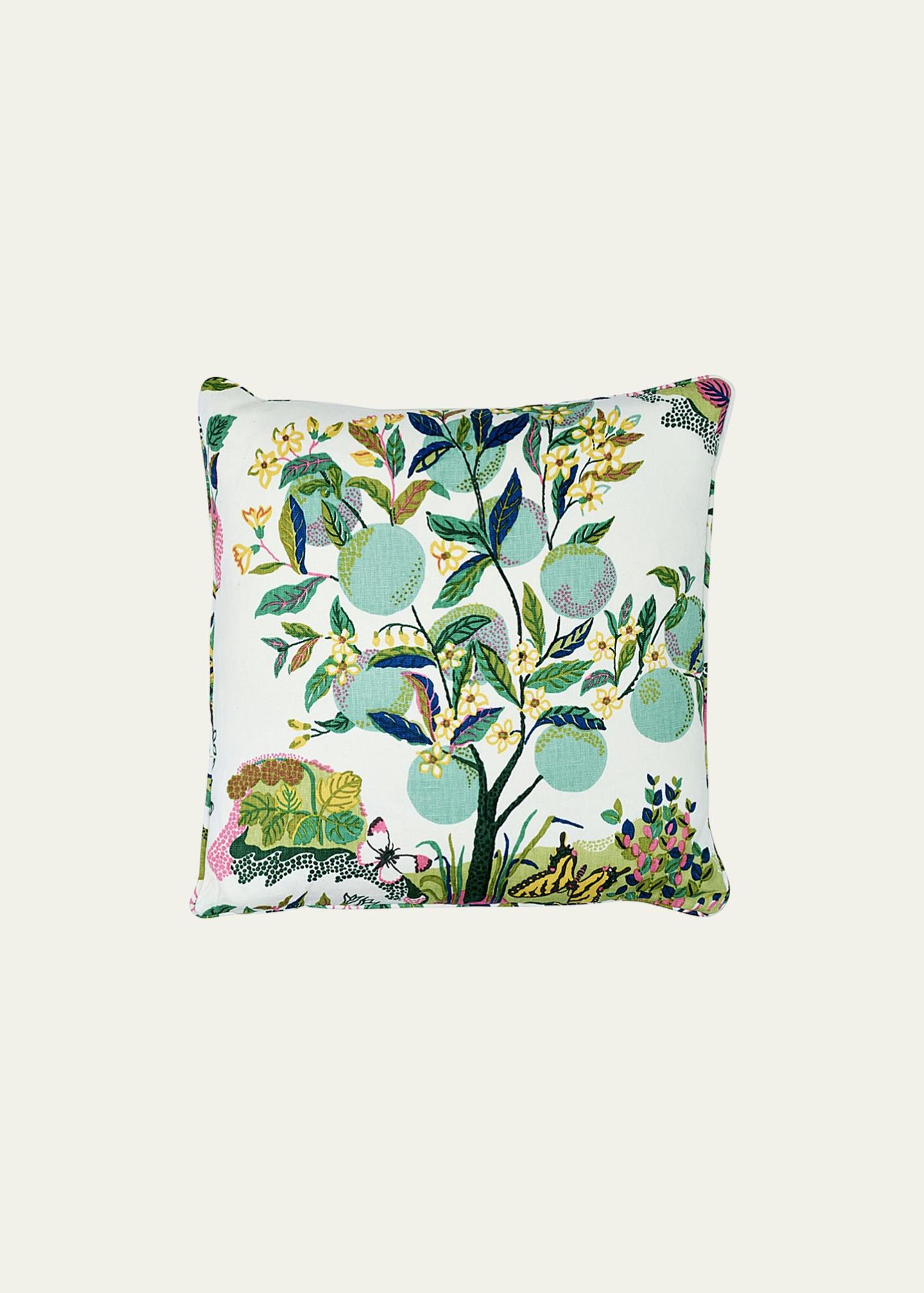 Schumacher Citrus Garden 22" Pillow - Bergdorf Goodman