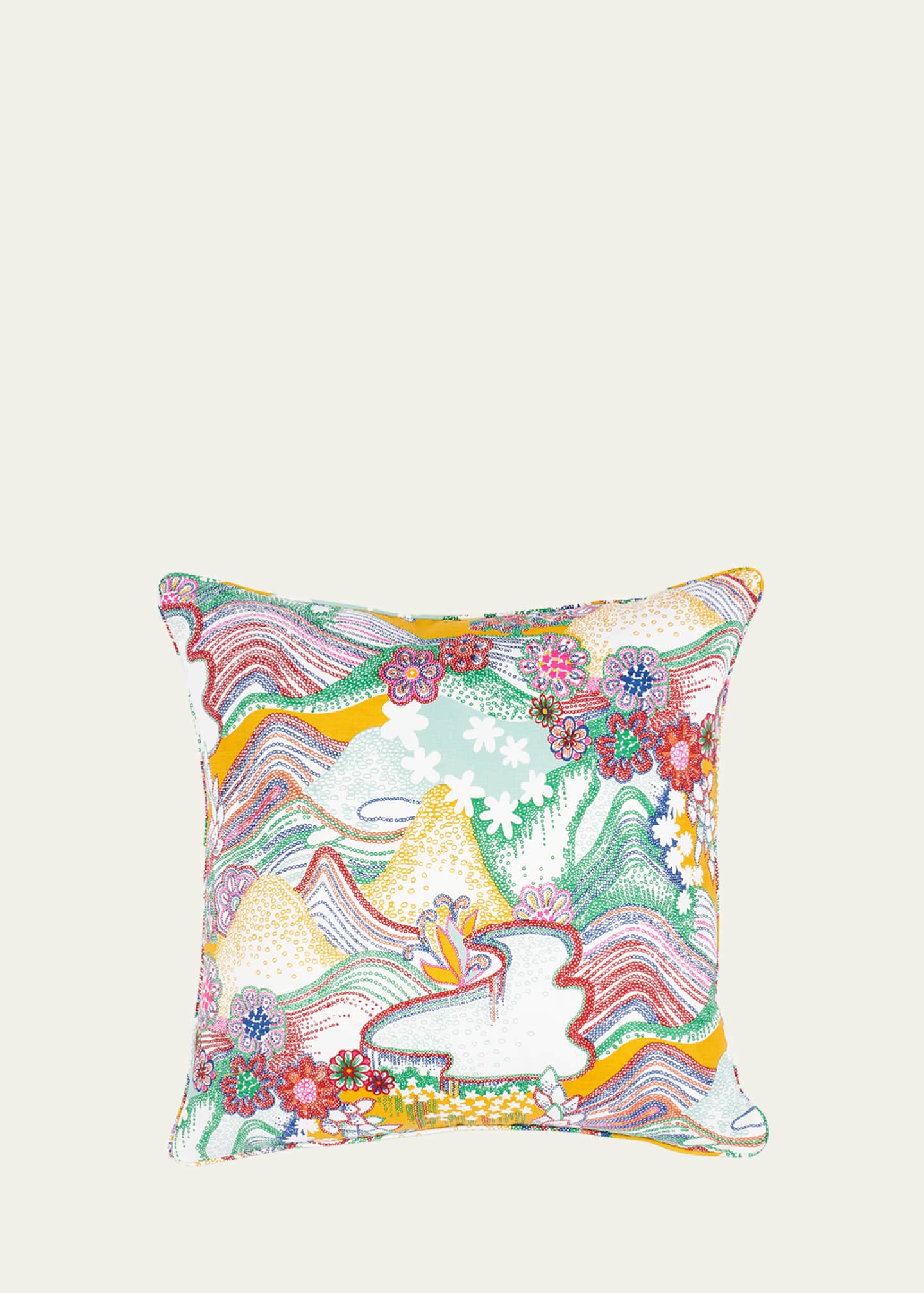 Schumacher Daisy Chain 22" Pillow