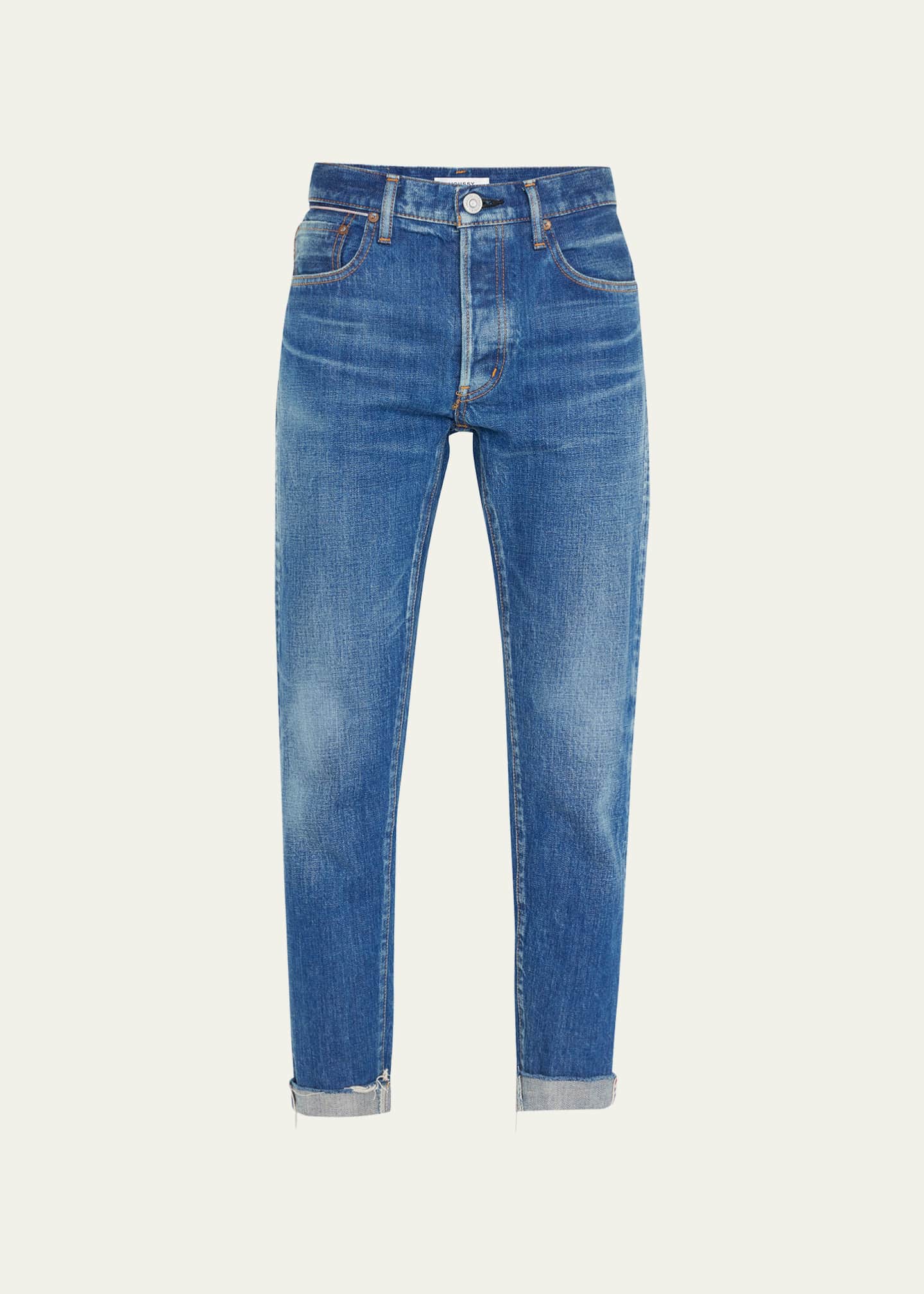 MOUSSY VINTAGE Wilbur Mid-Rise Tapered Ankle Jeans - Bergdorf Goodman