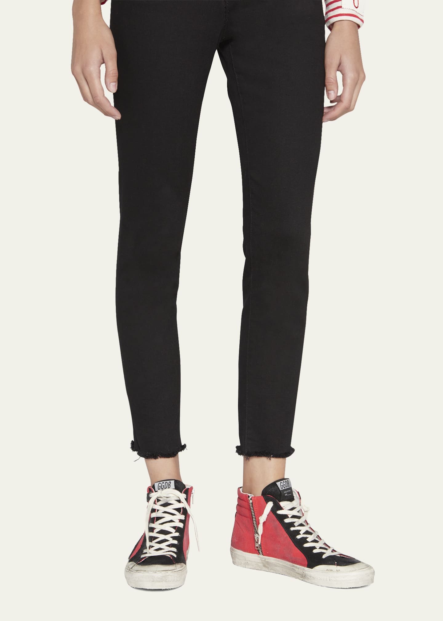 Golden Goose Slide Canvas High-Top Sneakers - Bergdorf Goodman