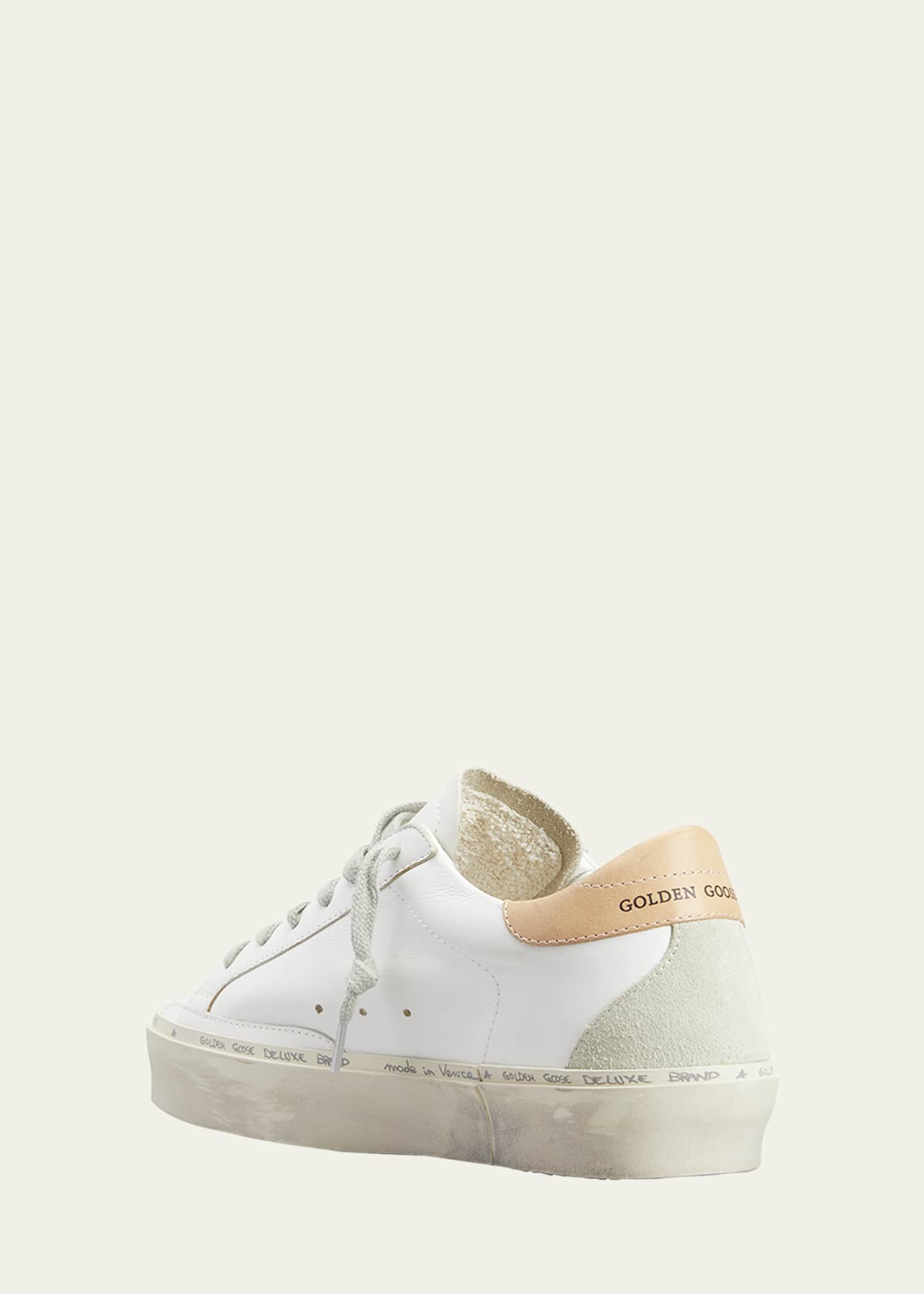 Hi Star Low-Top Leather Sneakers
