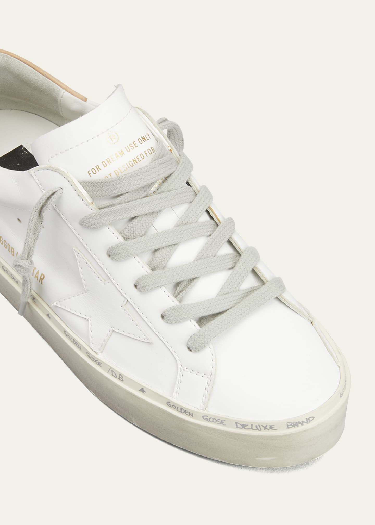 Hi Star Low-Top Leather Sneakers