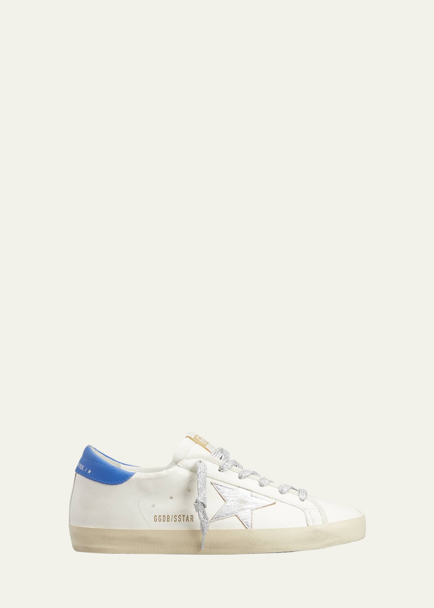 Golden Goose Superstar Mixed Leather Low-Top Sneakers Image 1 of 5