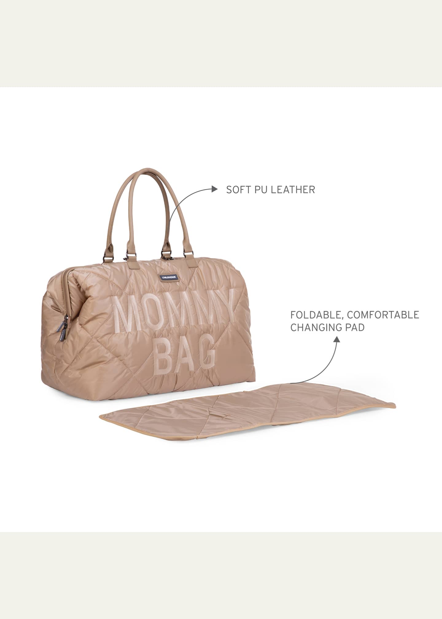 Childhome Childhome Puffer Mommy Bag, XL Diaper Bag Image 5 of 5