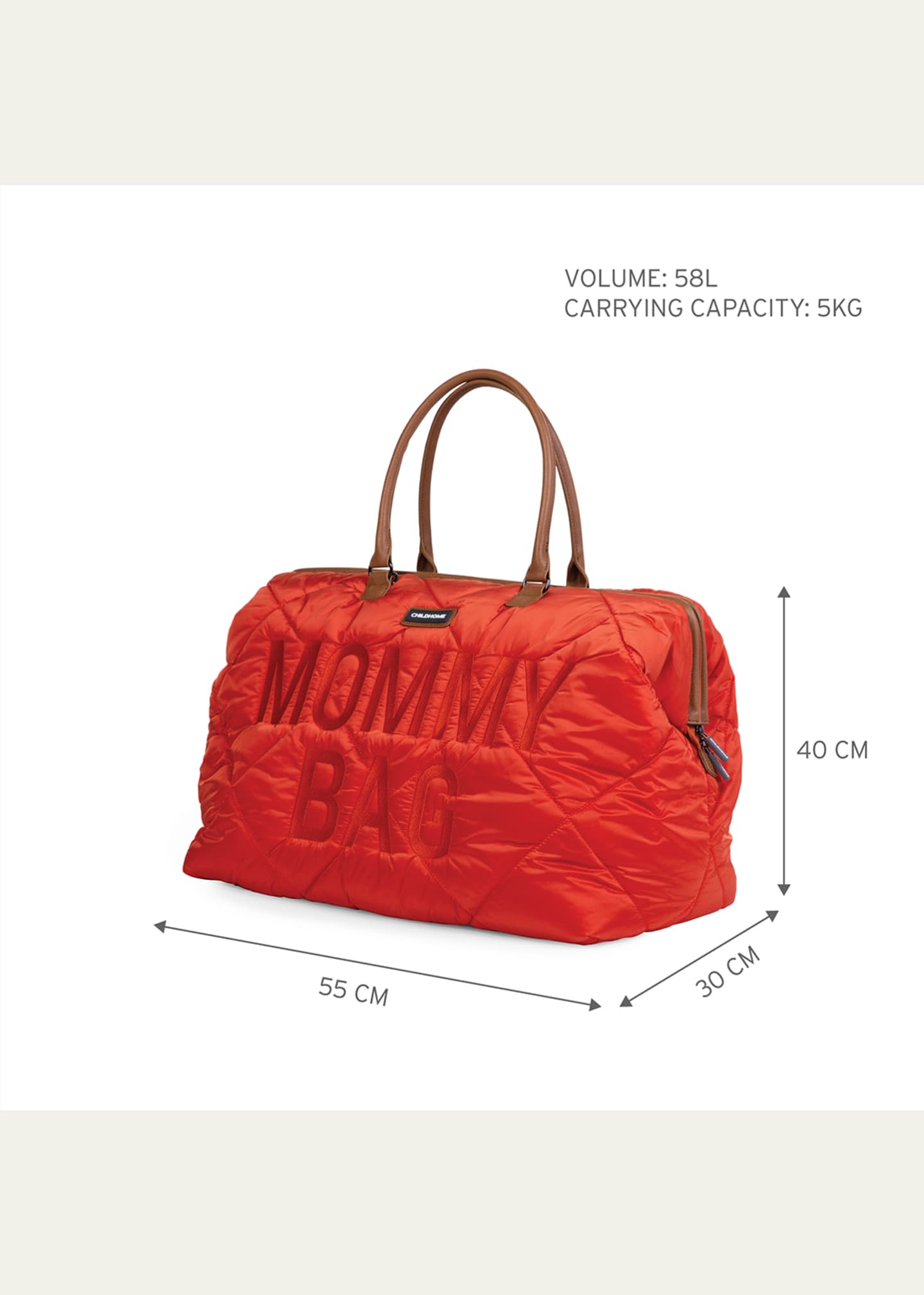 Childhome Childhome Puffer Mommy Bag, XL Diaper Bag - Bergdorf Goodman