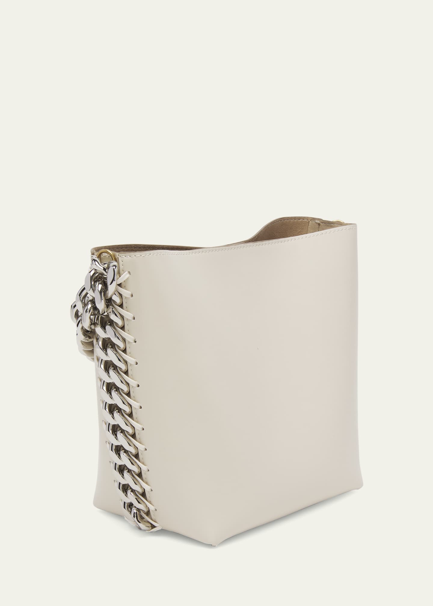 直営店☆Stella McCartney☆SALE! Frayme Chain バケットバッグ Stella McCartney Frayme Two-Tone Chain Bucket Bag - Bergdorf