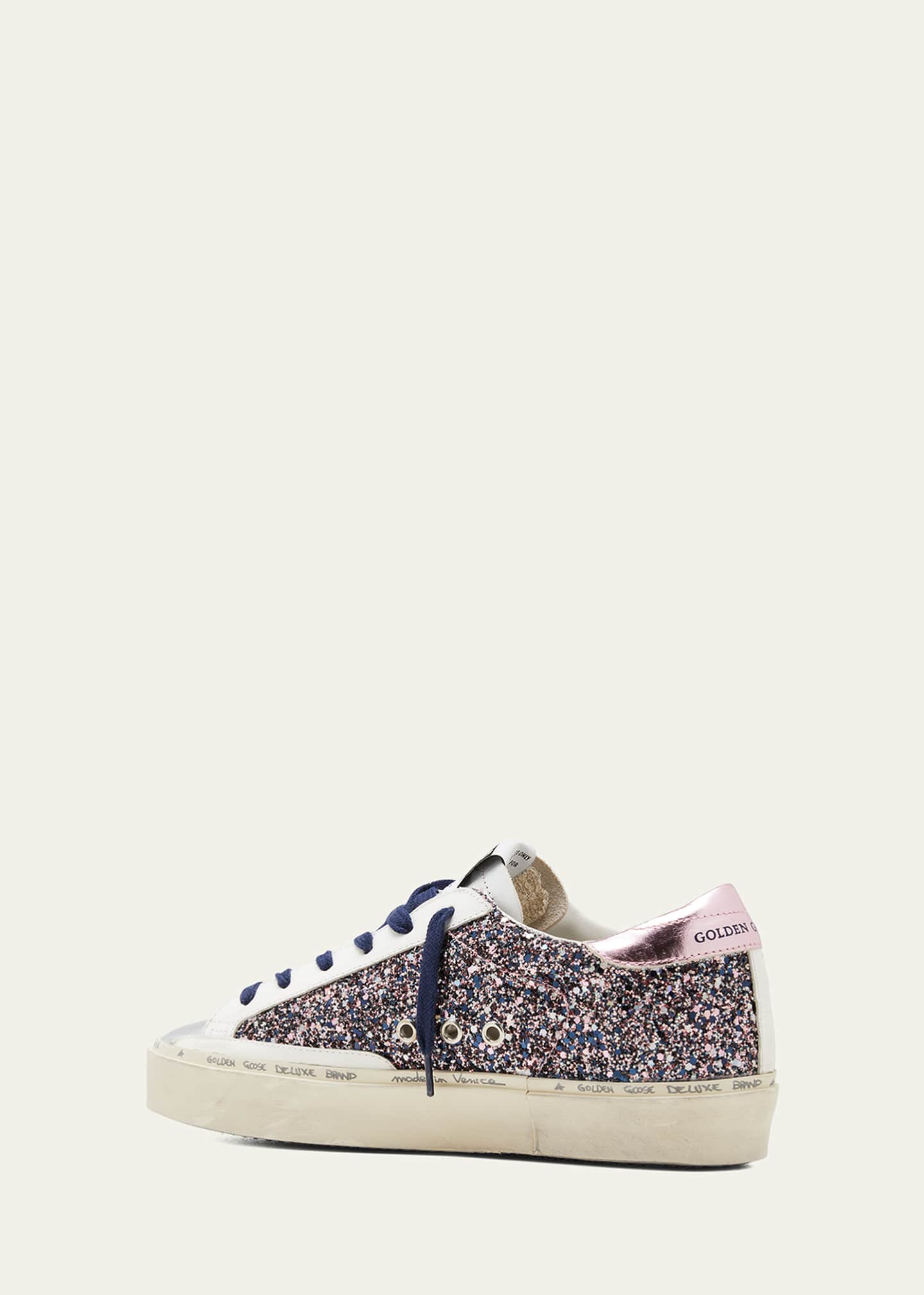 Golden Goose Hi Star Glitter LowTop Sneakers Bergdorf Goodman